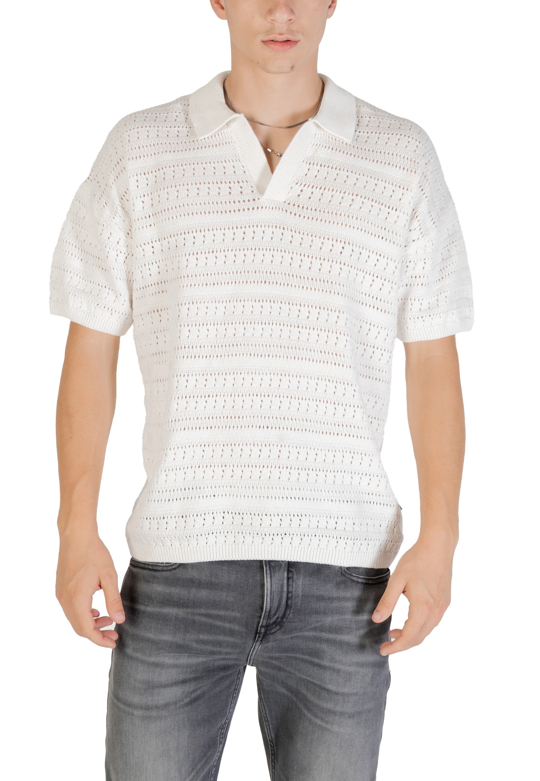 Only & Sons Polo homme — white