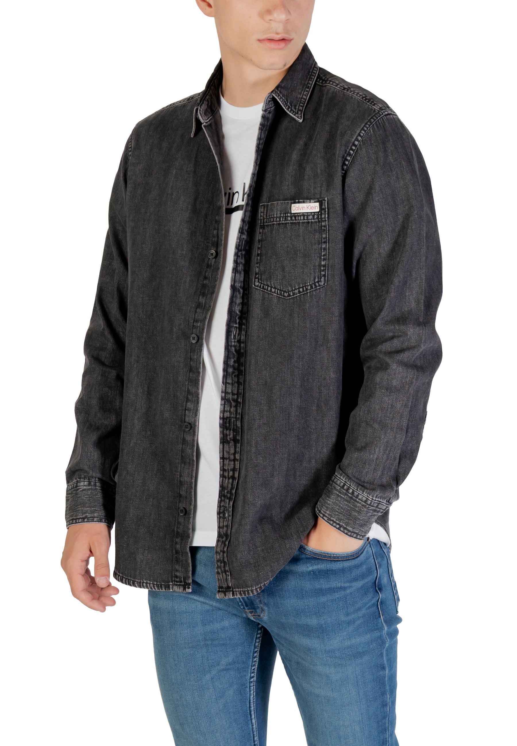Calvin Klein Jeans Chemise homme Chemises — black