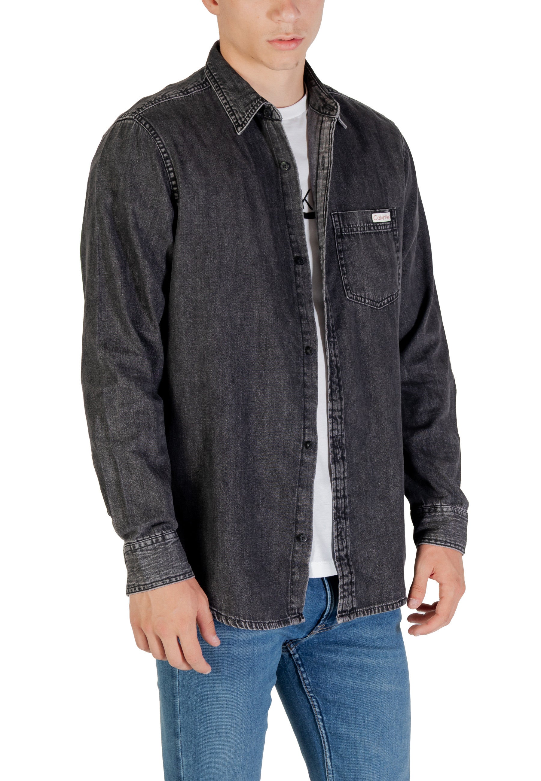 Calvin Klein Jeans Chemise homme Chemises — black