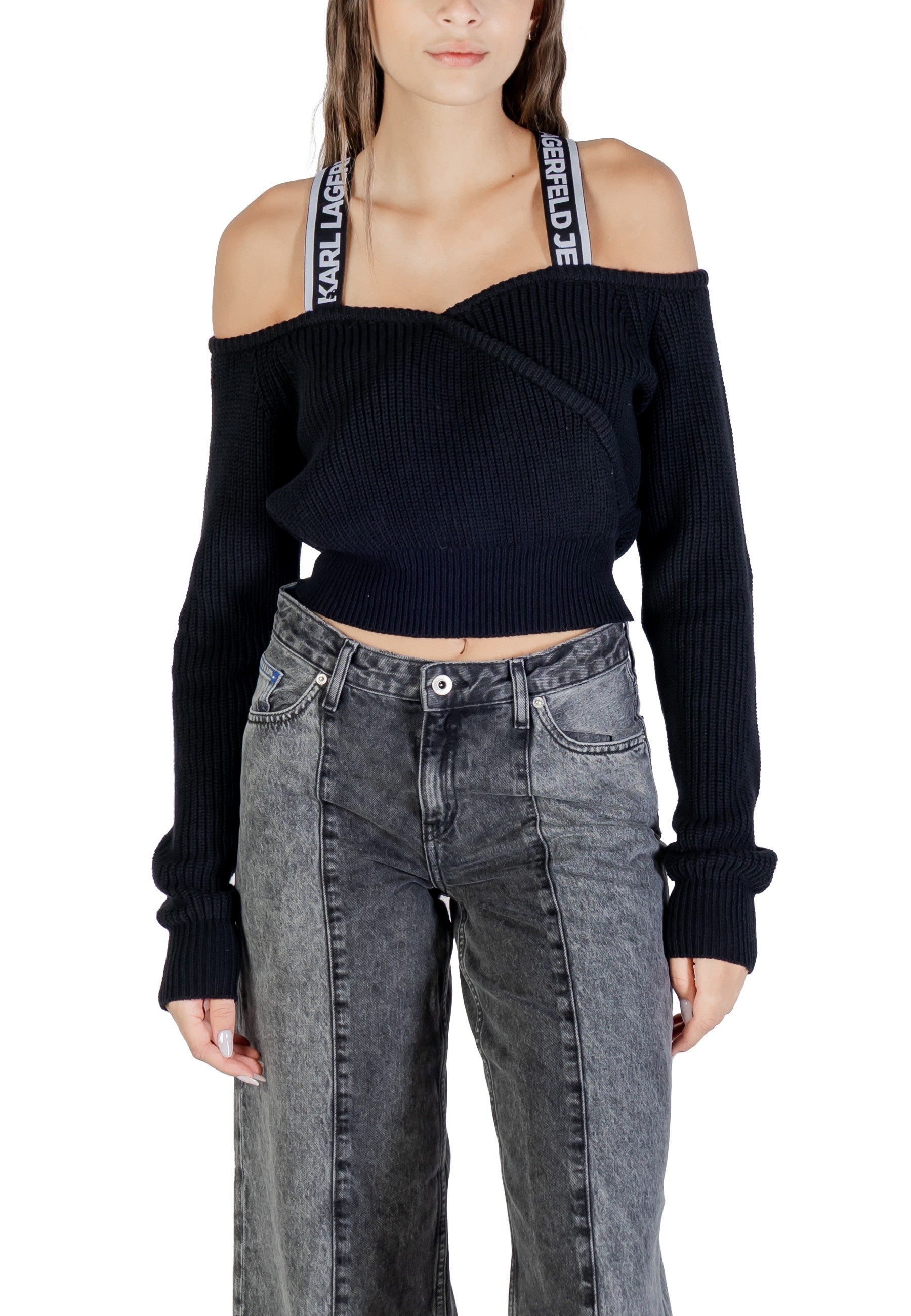 Karl Lagerfeld Jeans Pull femme — black
