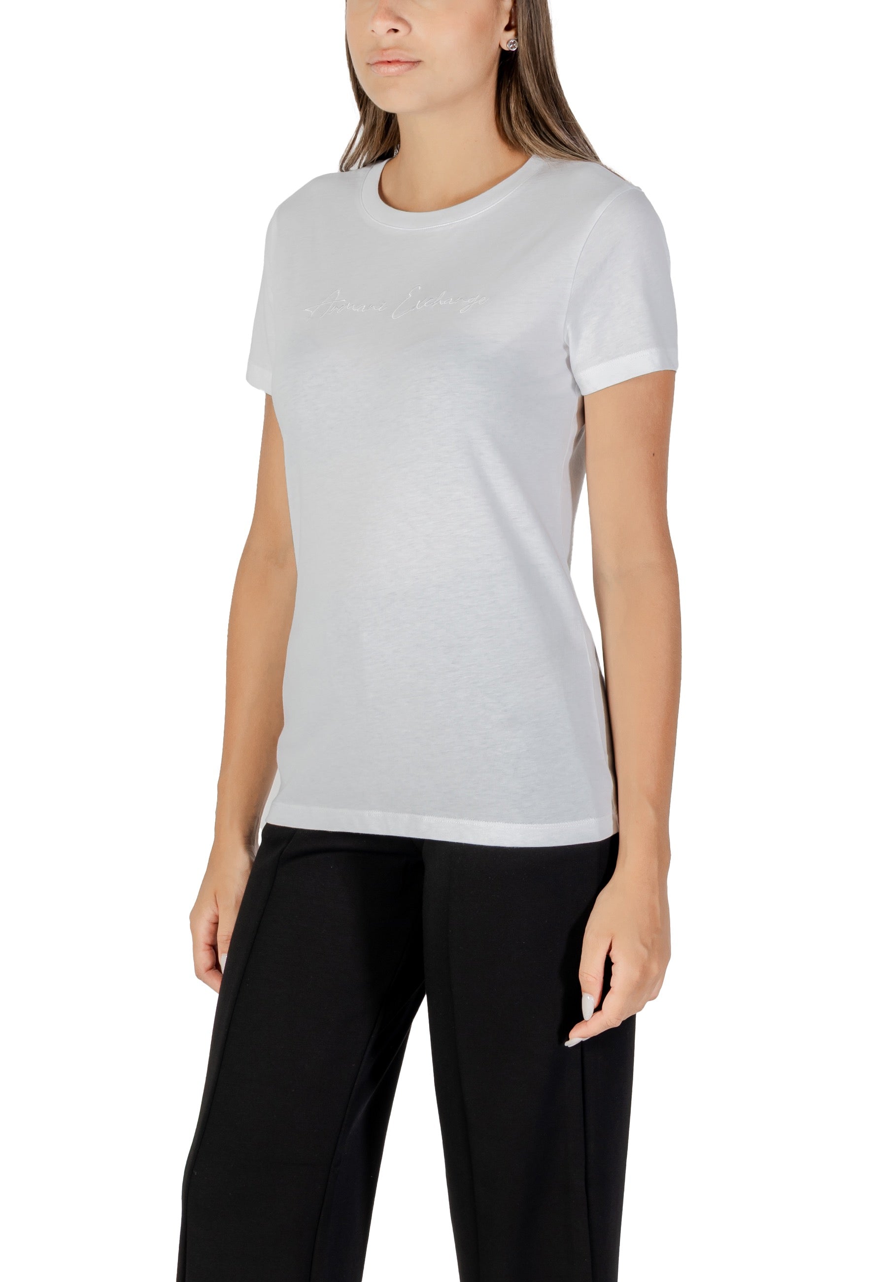 Armani Exchange T-shirt femme — white
