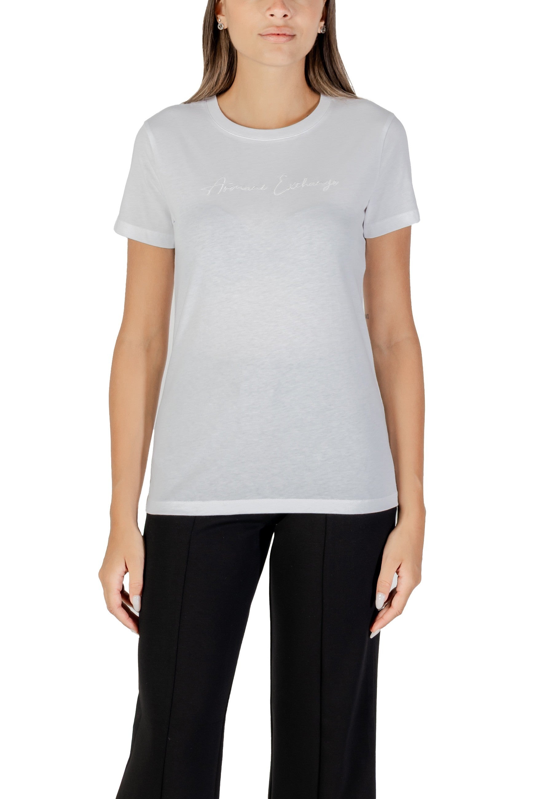 Armani Exchange T-shirt femme — white