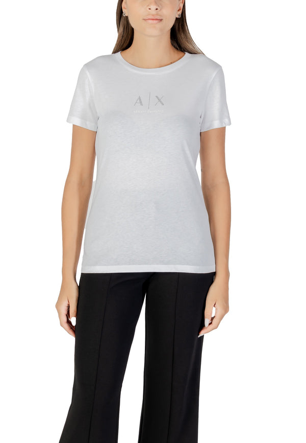 Armani Exchange T-shirt femme — white