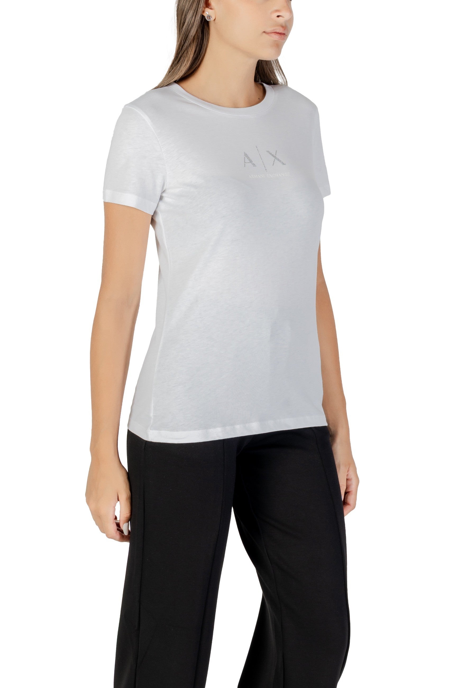 Armani Exchange T-shirt femme — white