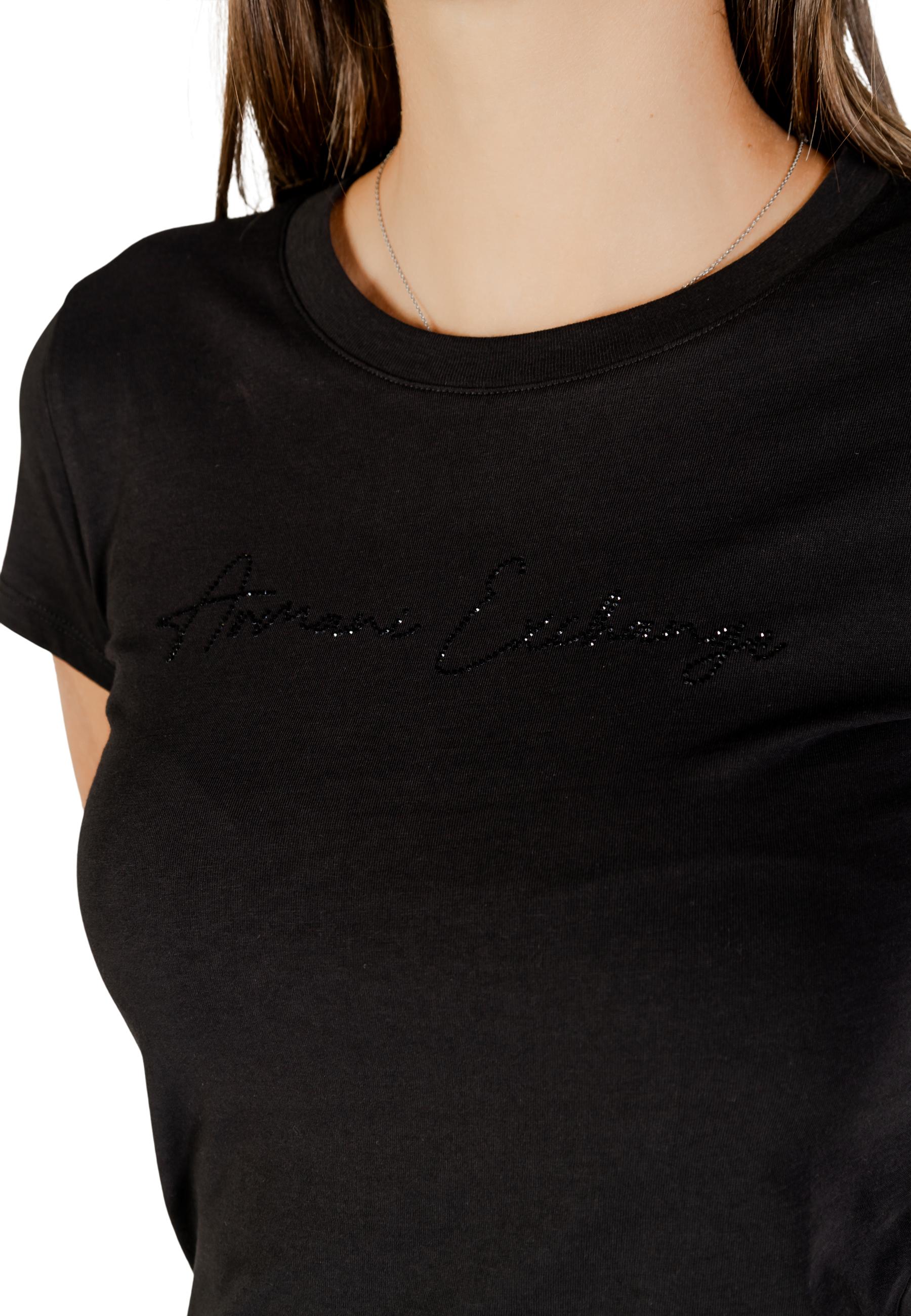 Armani Exchange T-shirt femme — black
