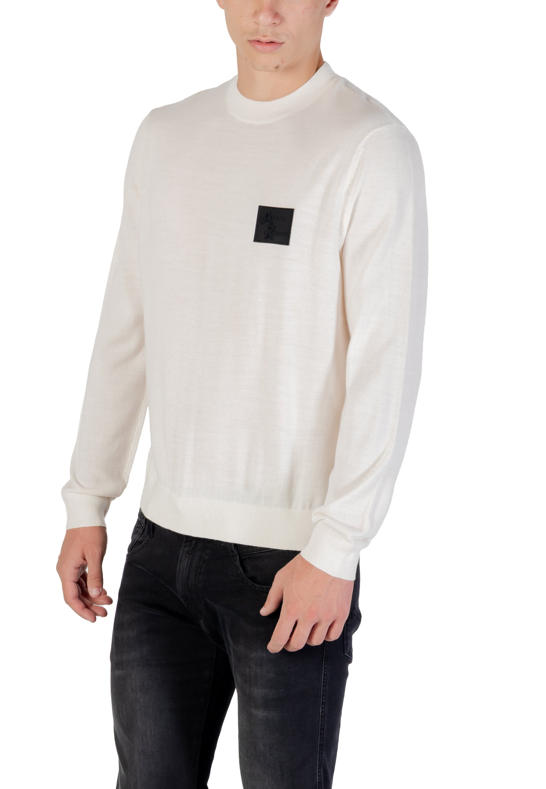 Armani Exchange Pull homme — white