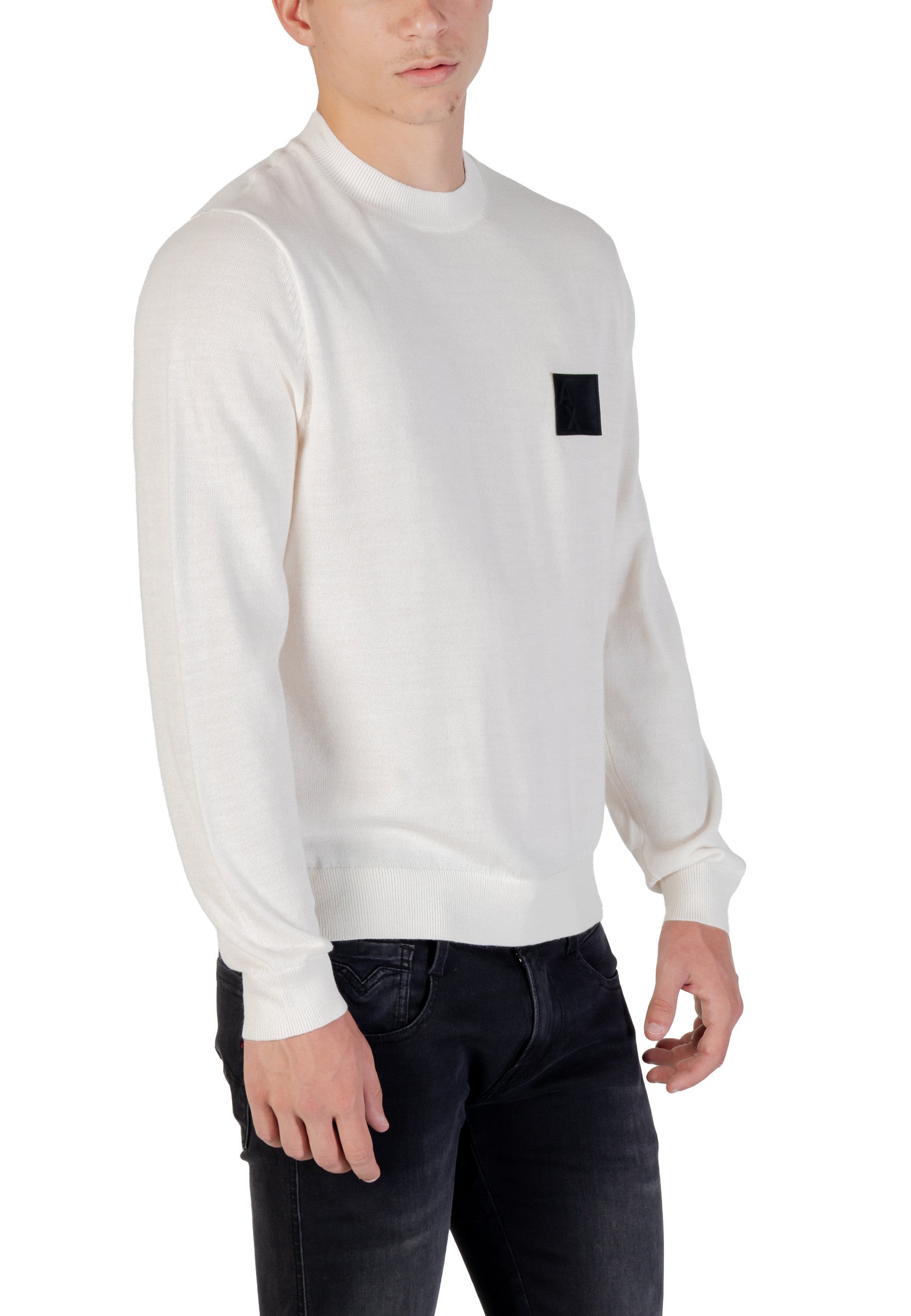Armani Exchange Pull homme — white