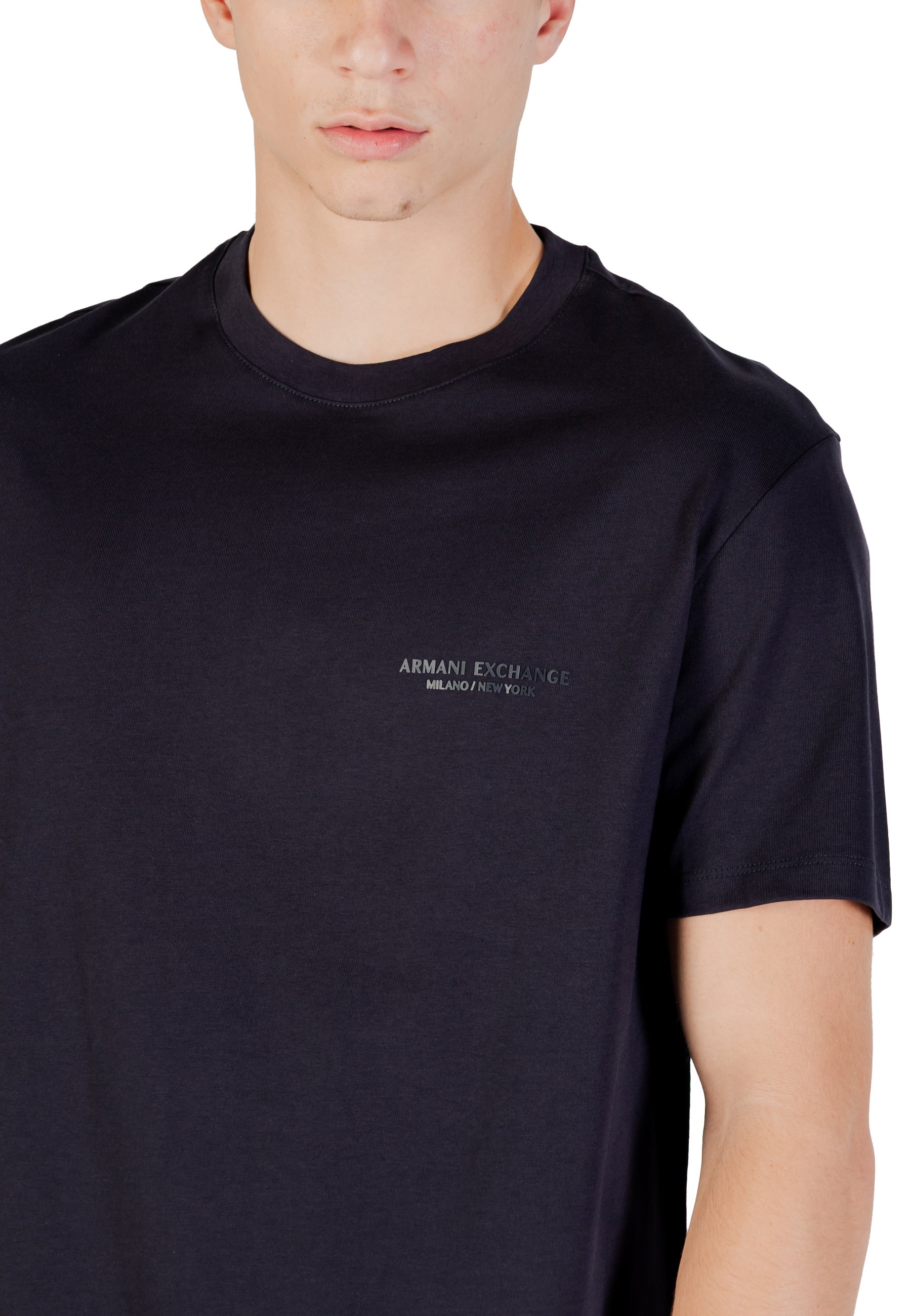 Armani Exchange T-shirt homme — blue