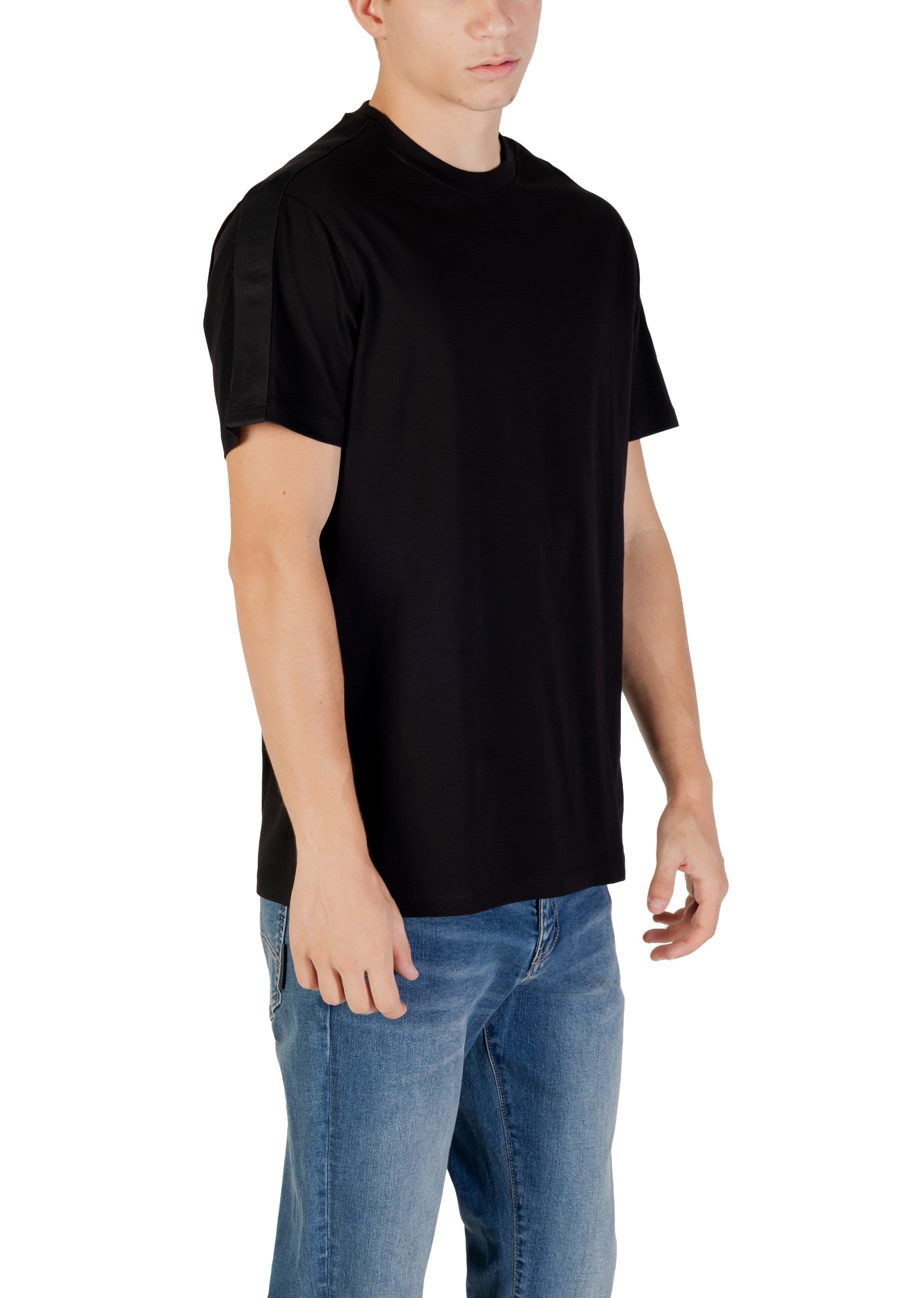 Armani Exchange T-shirt homme — black