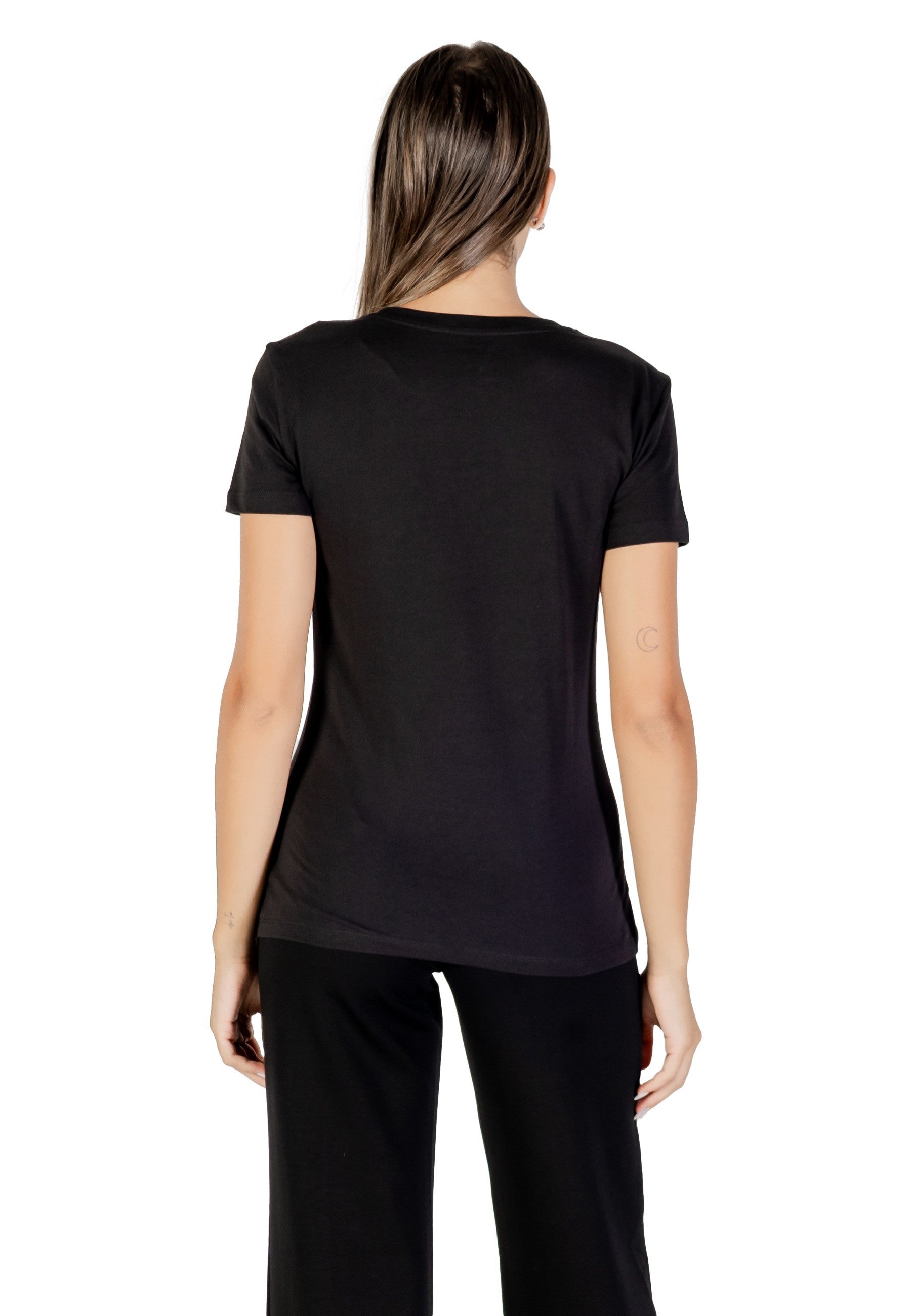 Armani Exchange T-shirt femme — black
