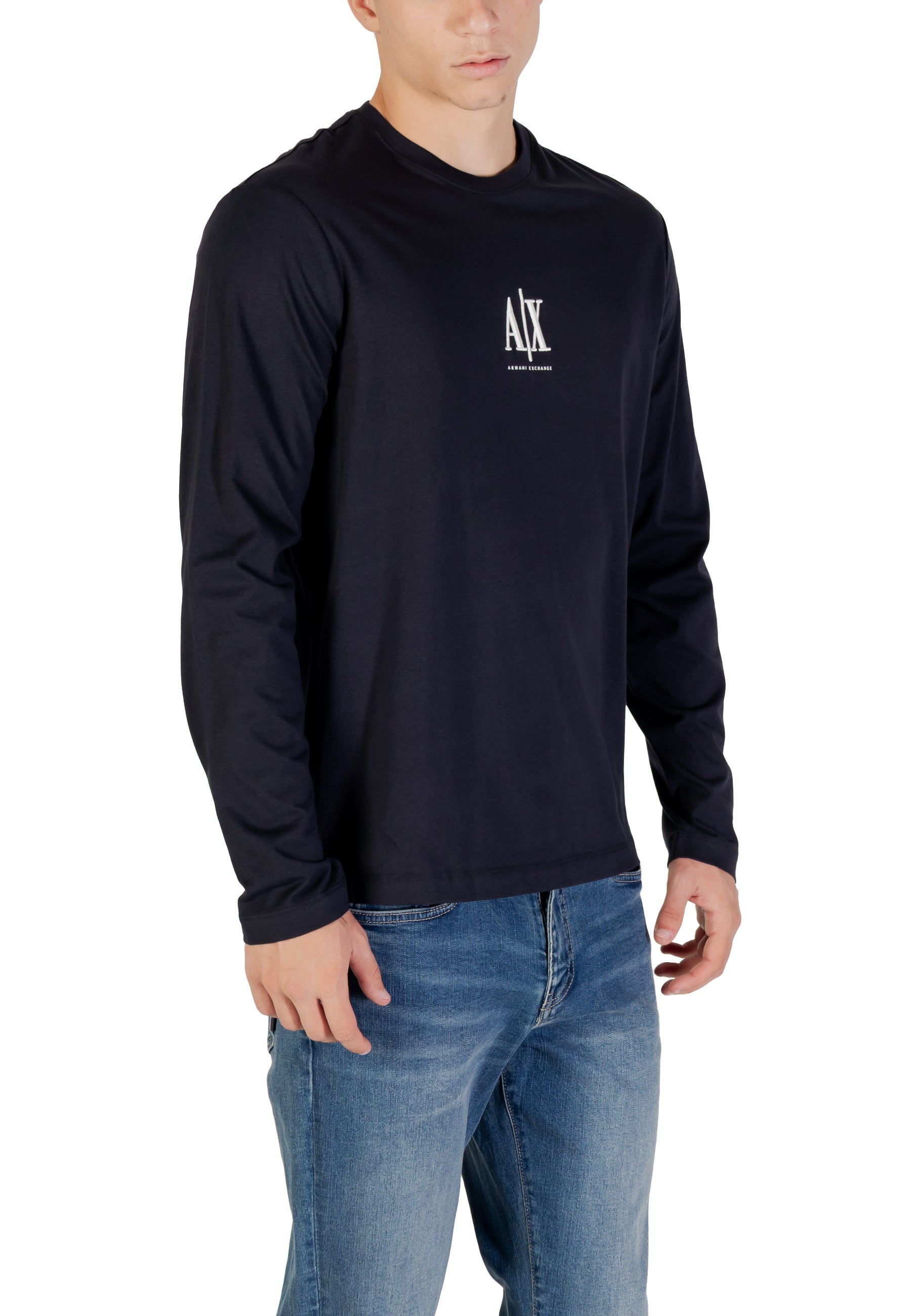 Armani Exchange T-shirt homme — blue