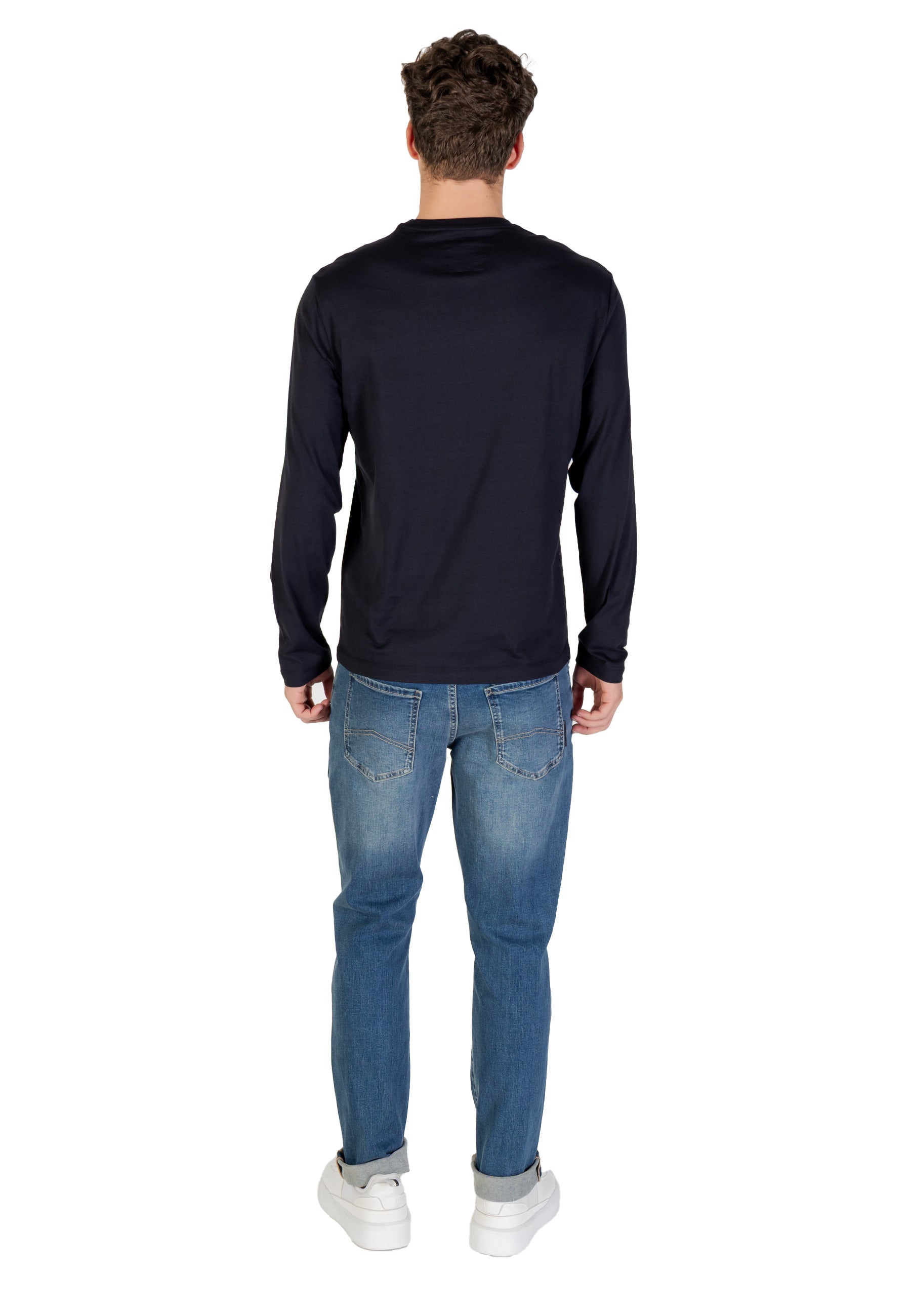 Armani Exchange T-shirt homme — blue