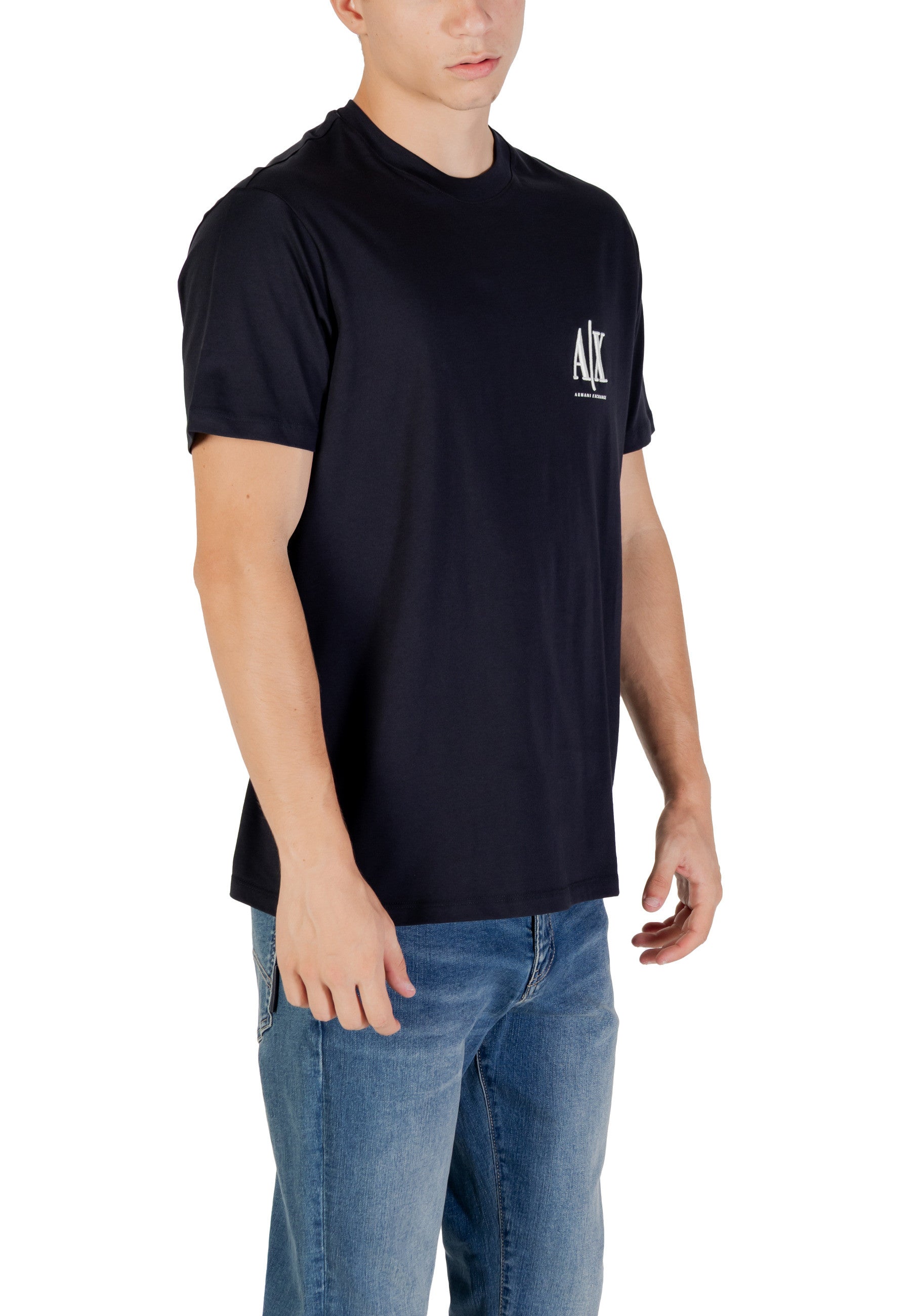 Armani Exchange T-shirt homme — blue
