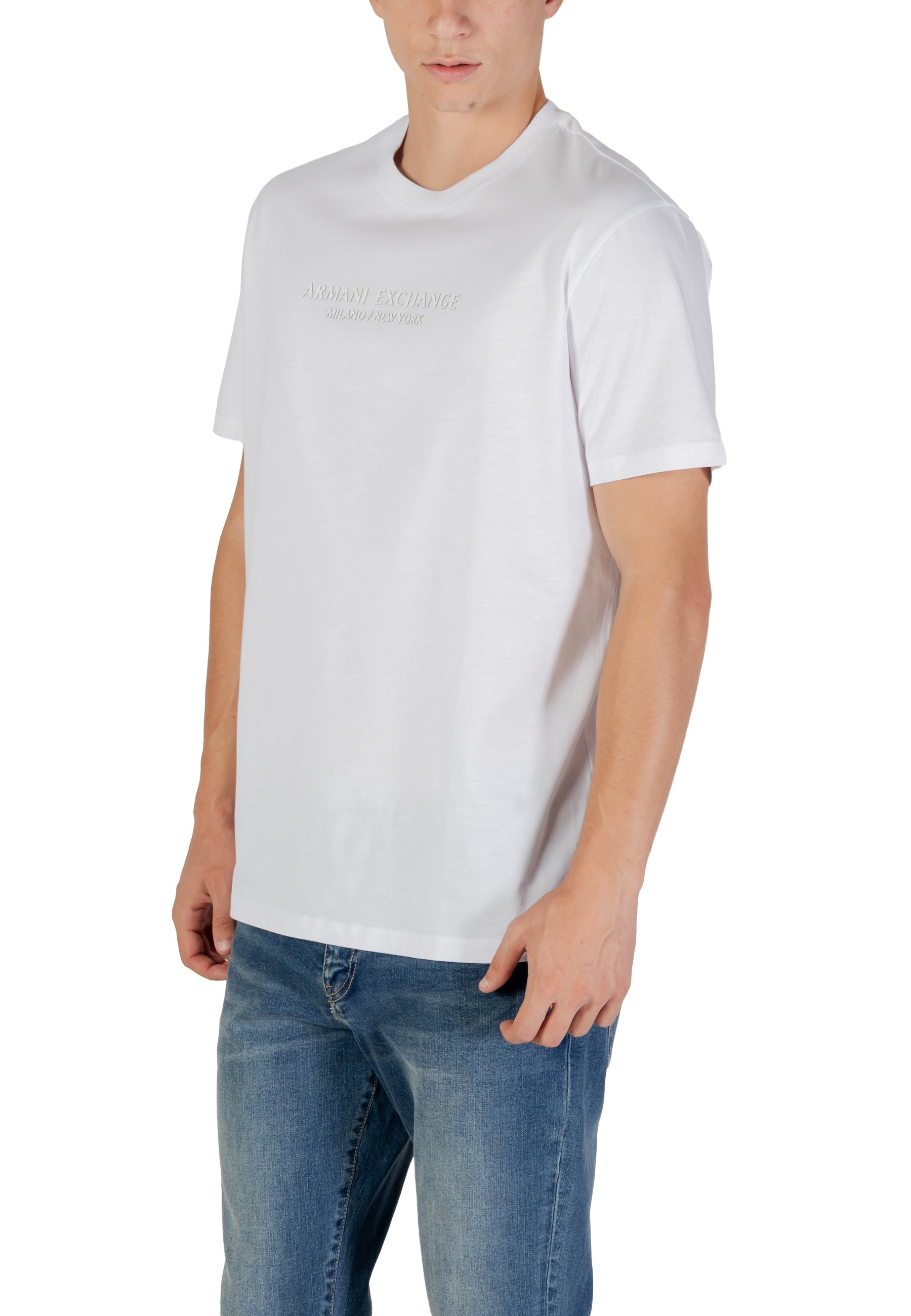 Armani Exchange T-shirt homme — white