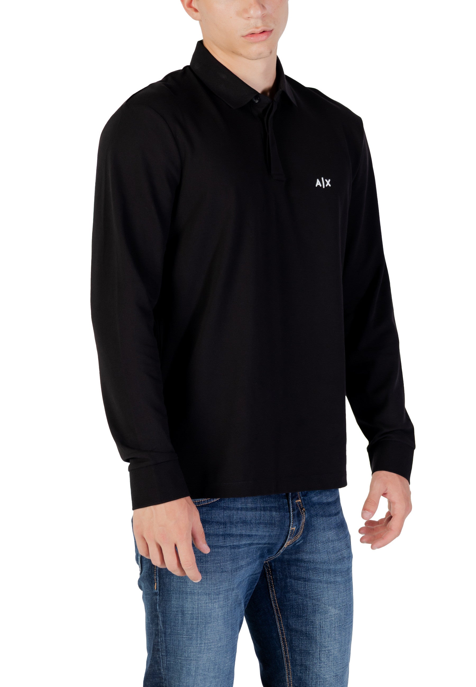 Armani Exchange Polo homme — black
