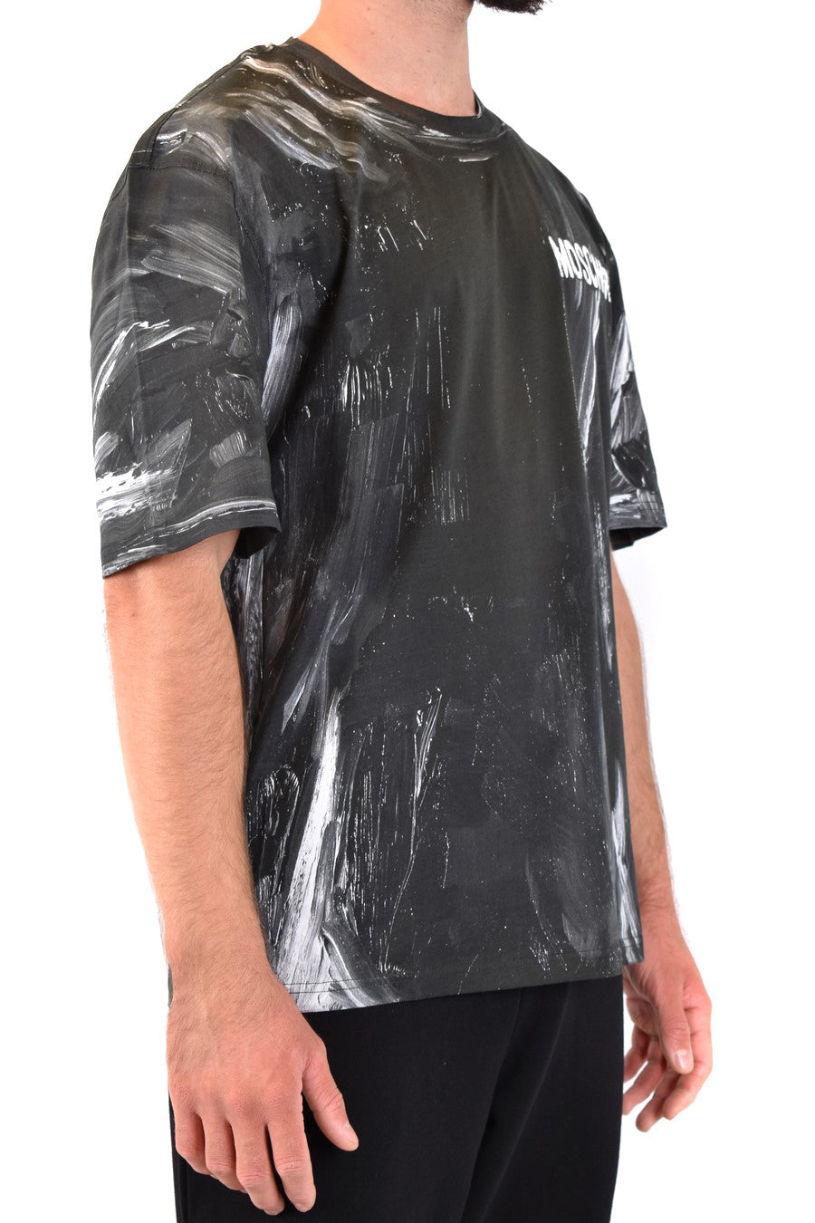 Moschino T-shirt homme — black