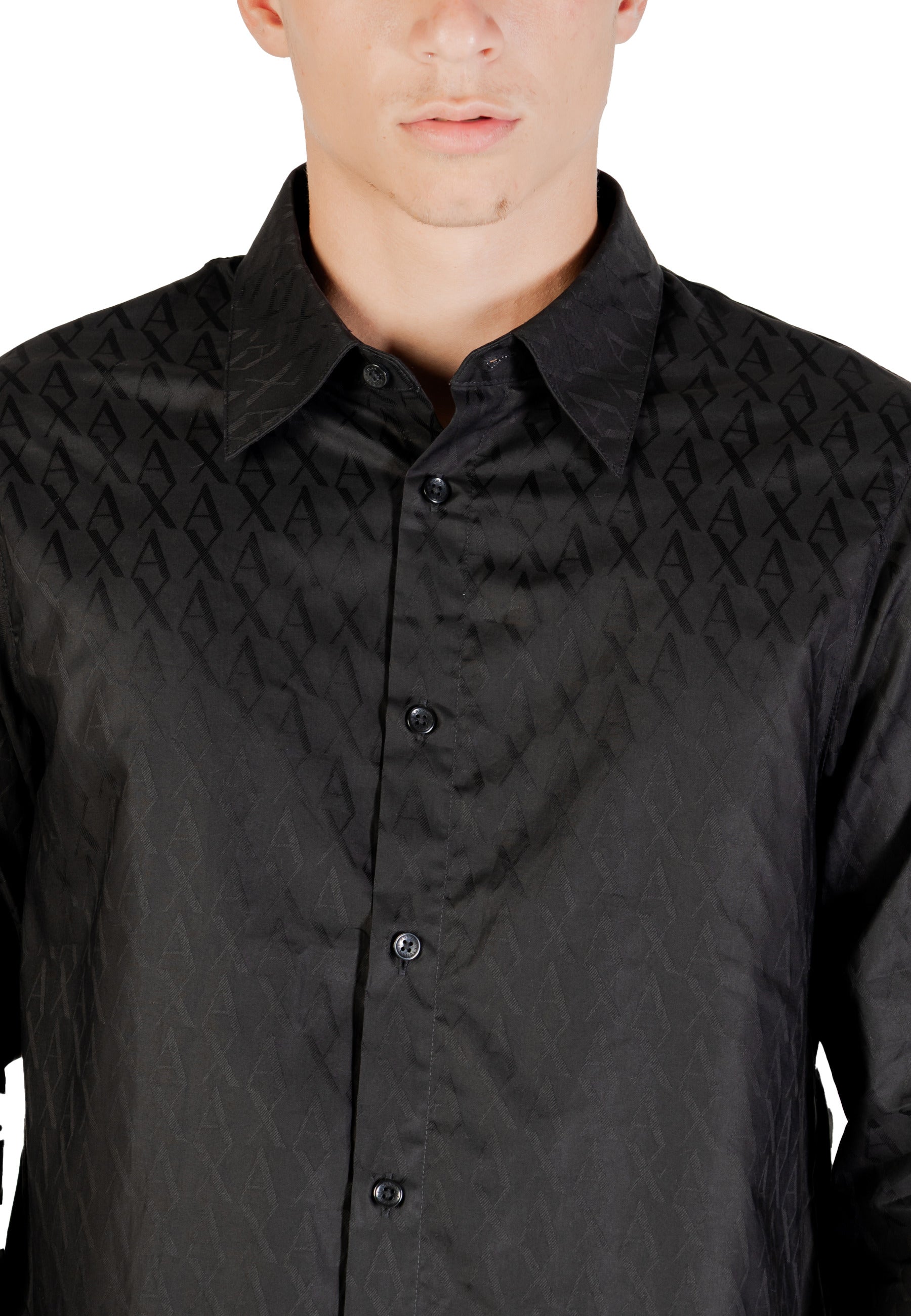 Armani Exchange Chemise homme Chemises — black