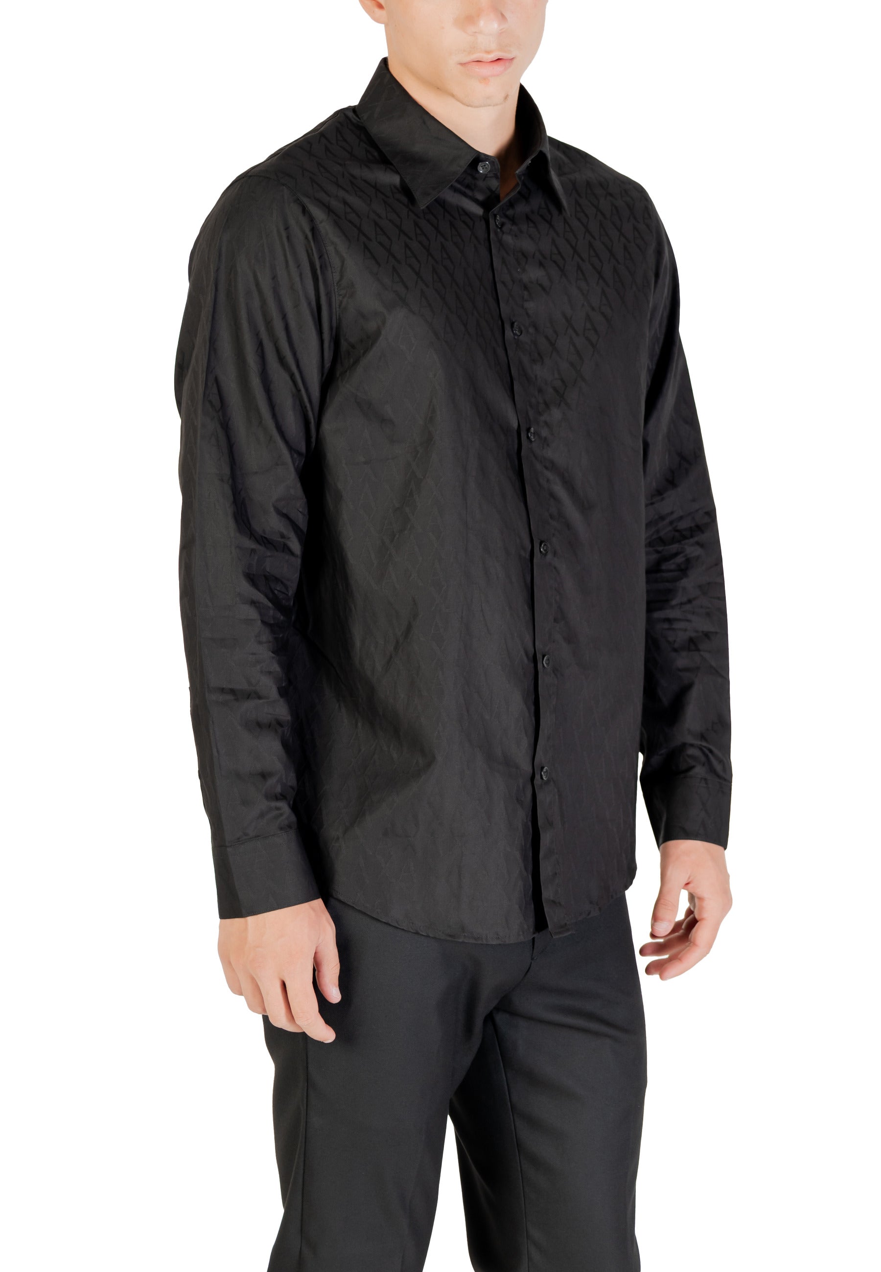 Armani Exchange Chemise homme Chemises — black