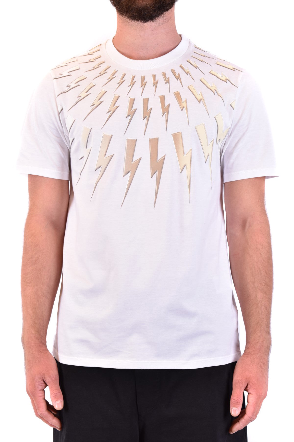 Neil Barrett T-shirt homme — white