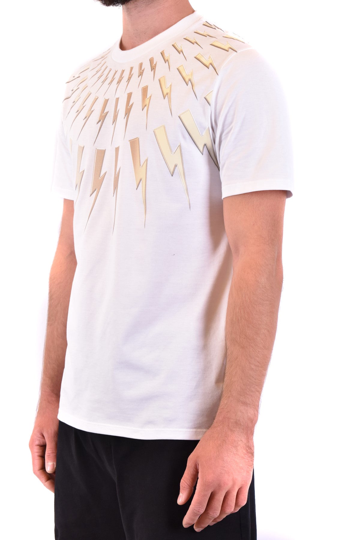 Neil Barrett T-shirt homme — white