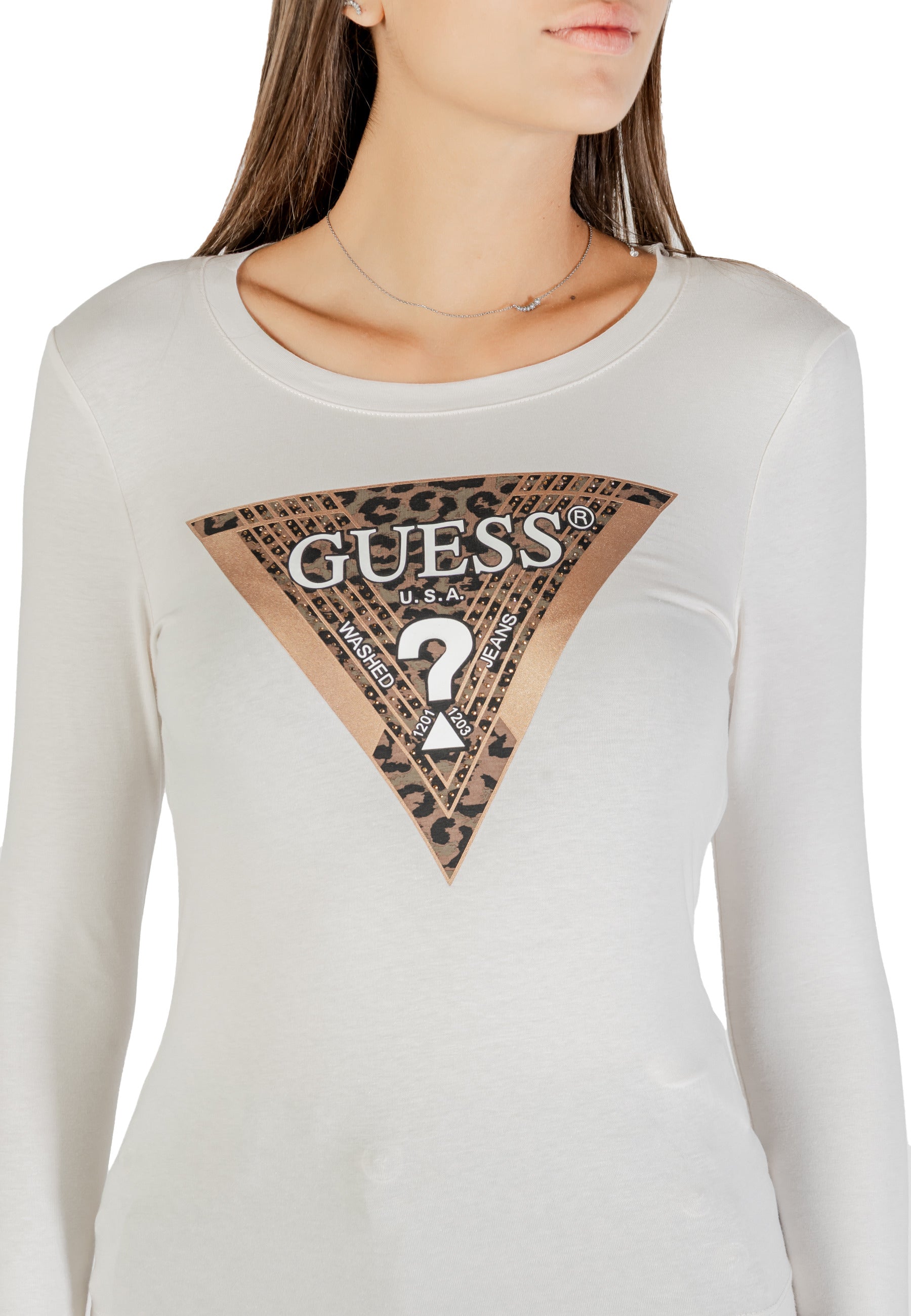 Guess T-shirt femme — beige