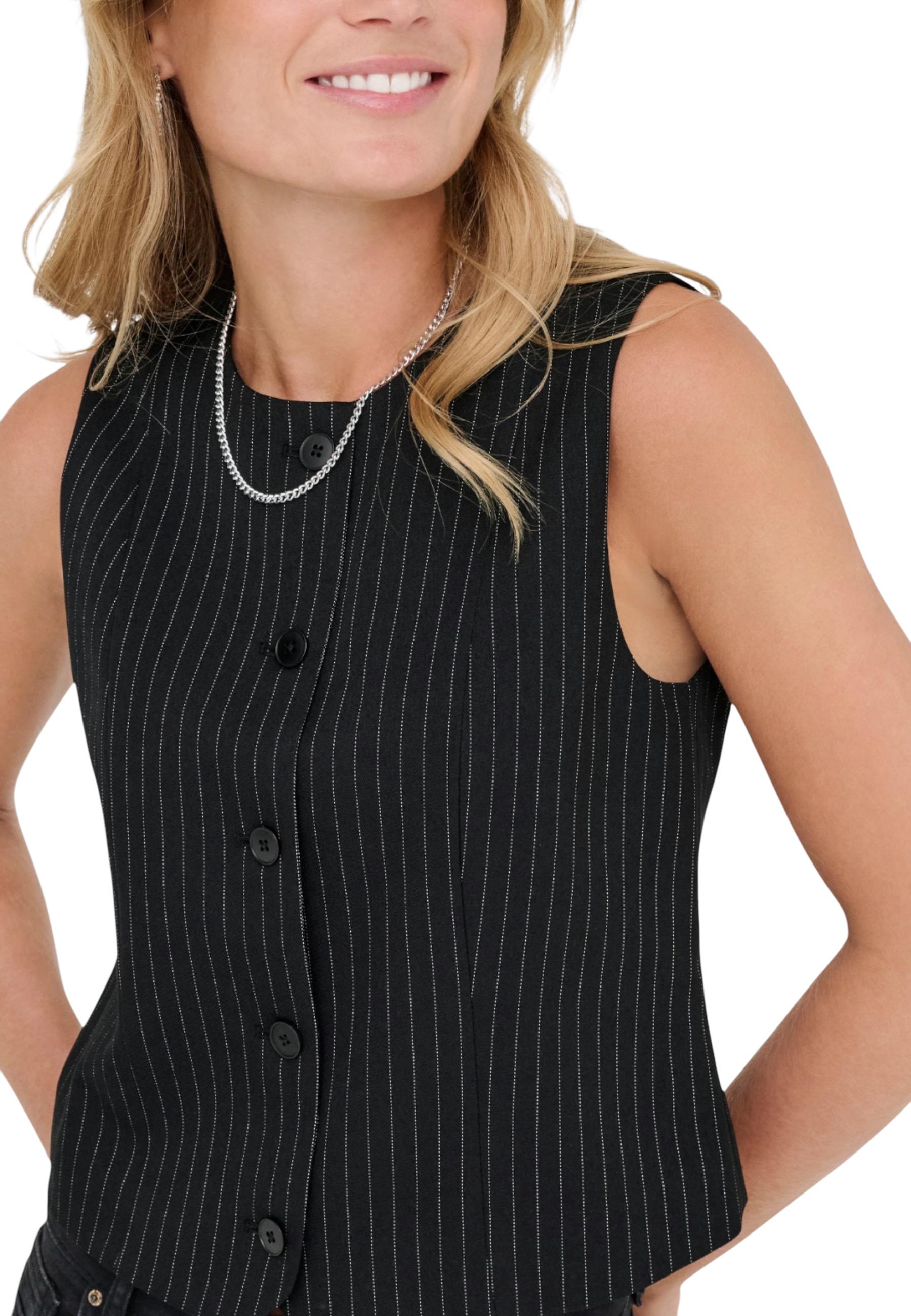 Only Vêtement femme Gilets — black