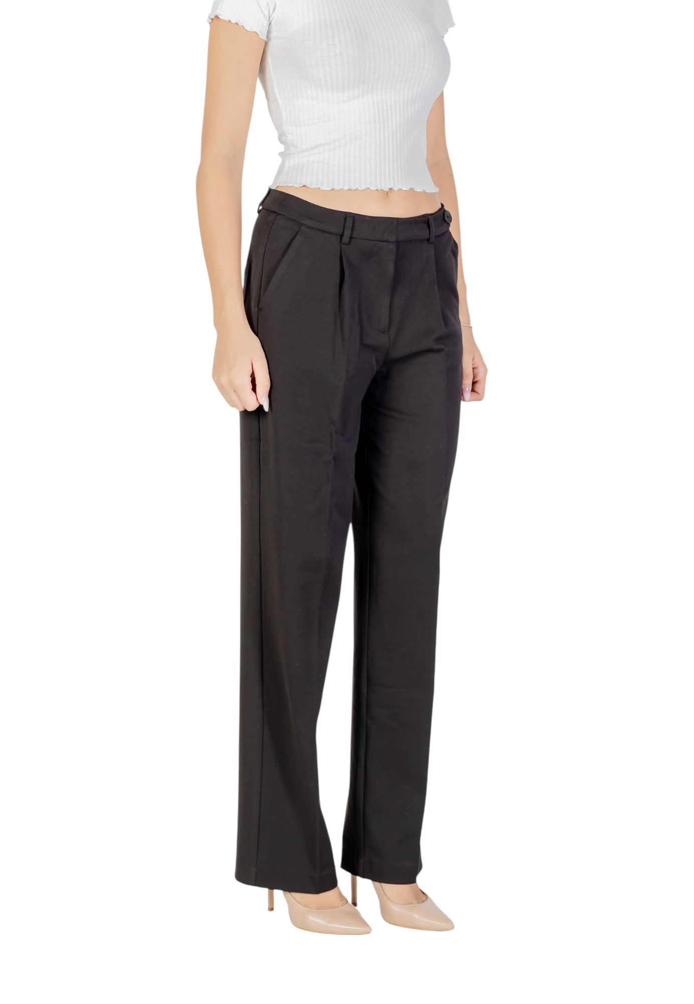 Only Pantalon femme Pantalons — black