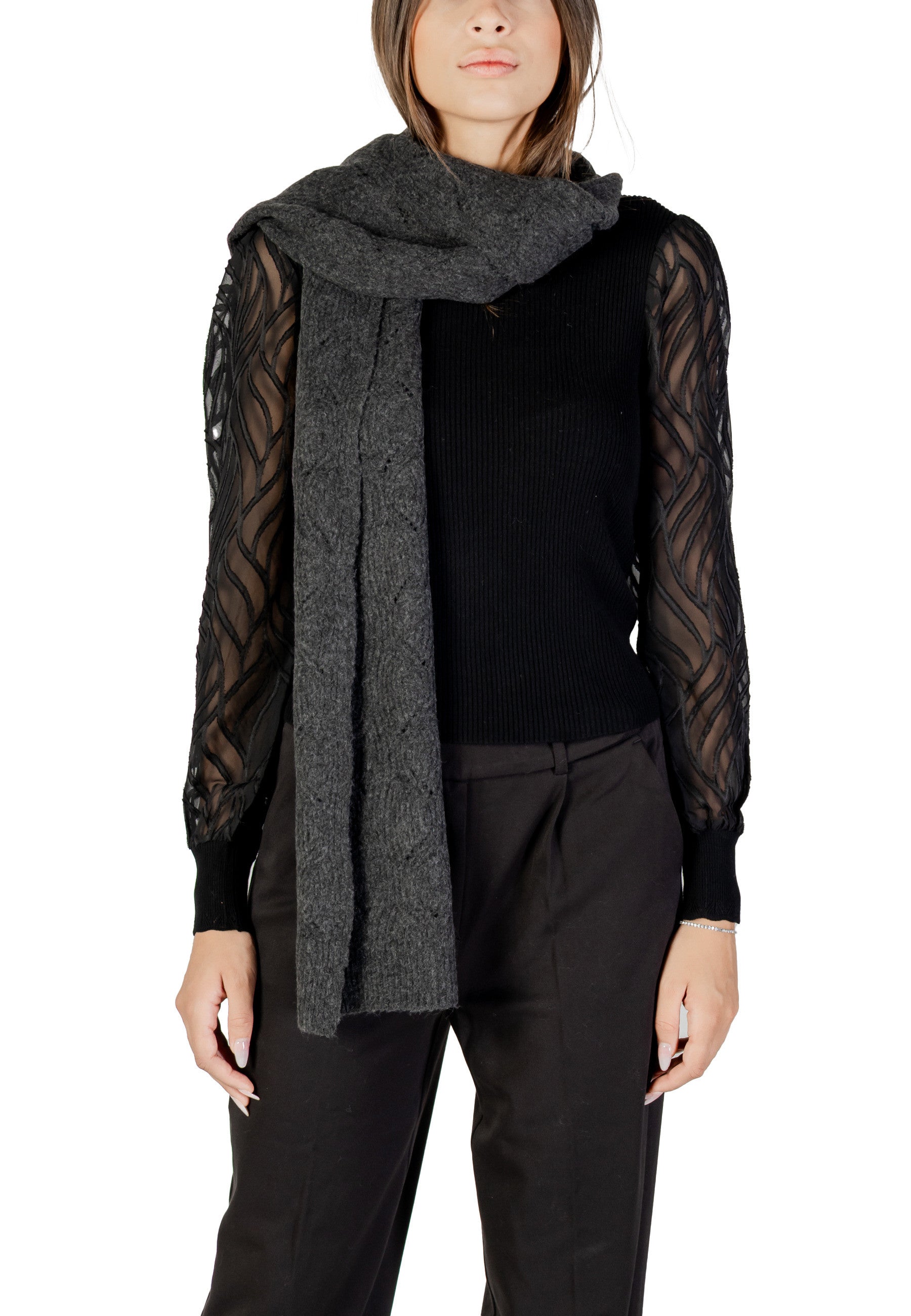 Only Accessoire femme Echarpes — grey