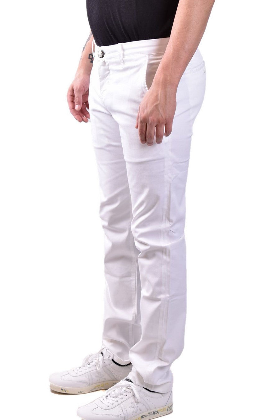 Jacob Cohen Pantalon homme Pantalons — white