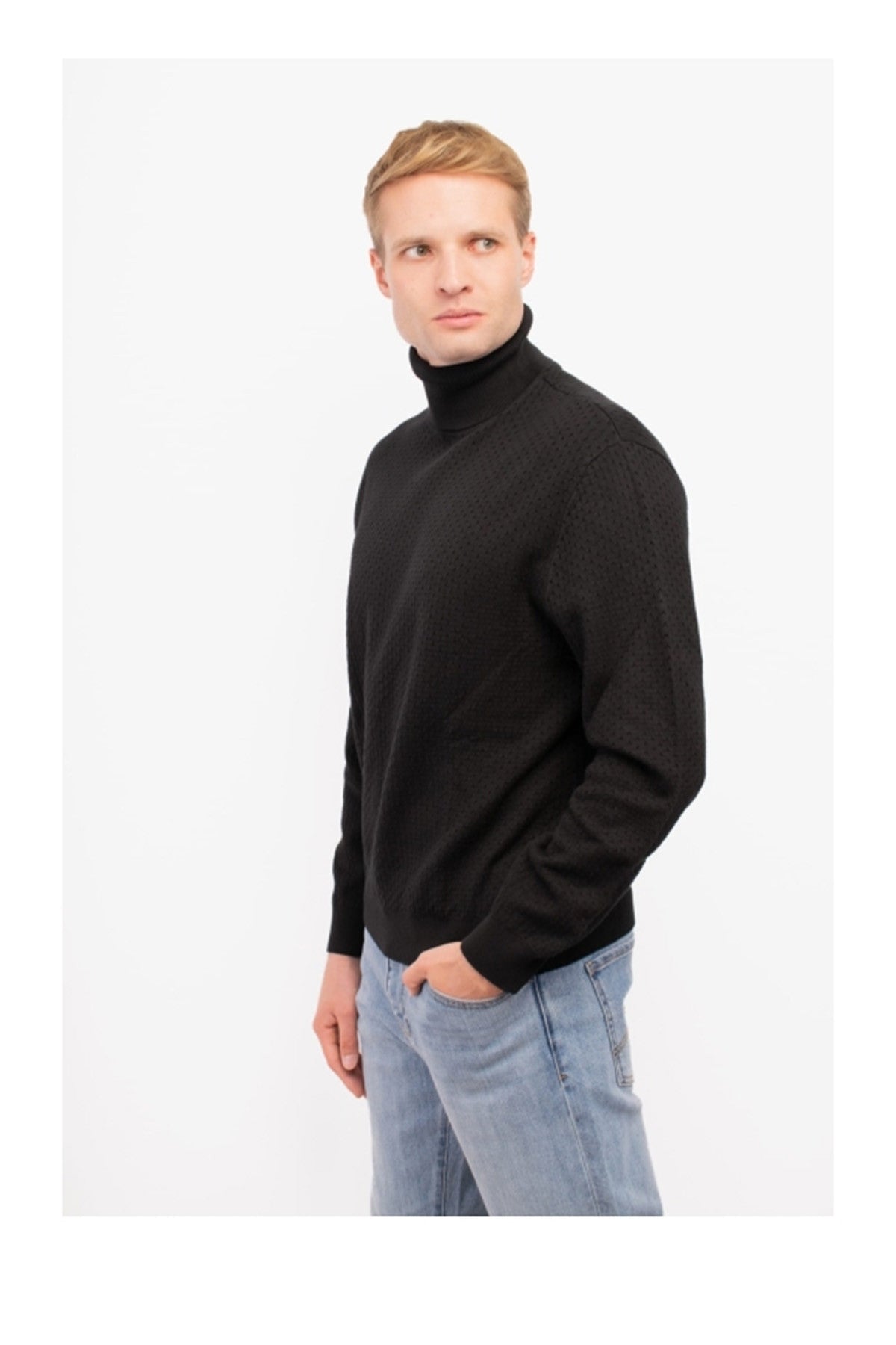Armani Exchange Pull homme — black
