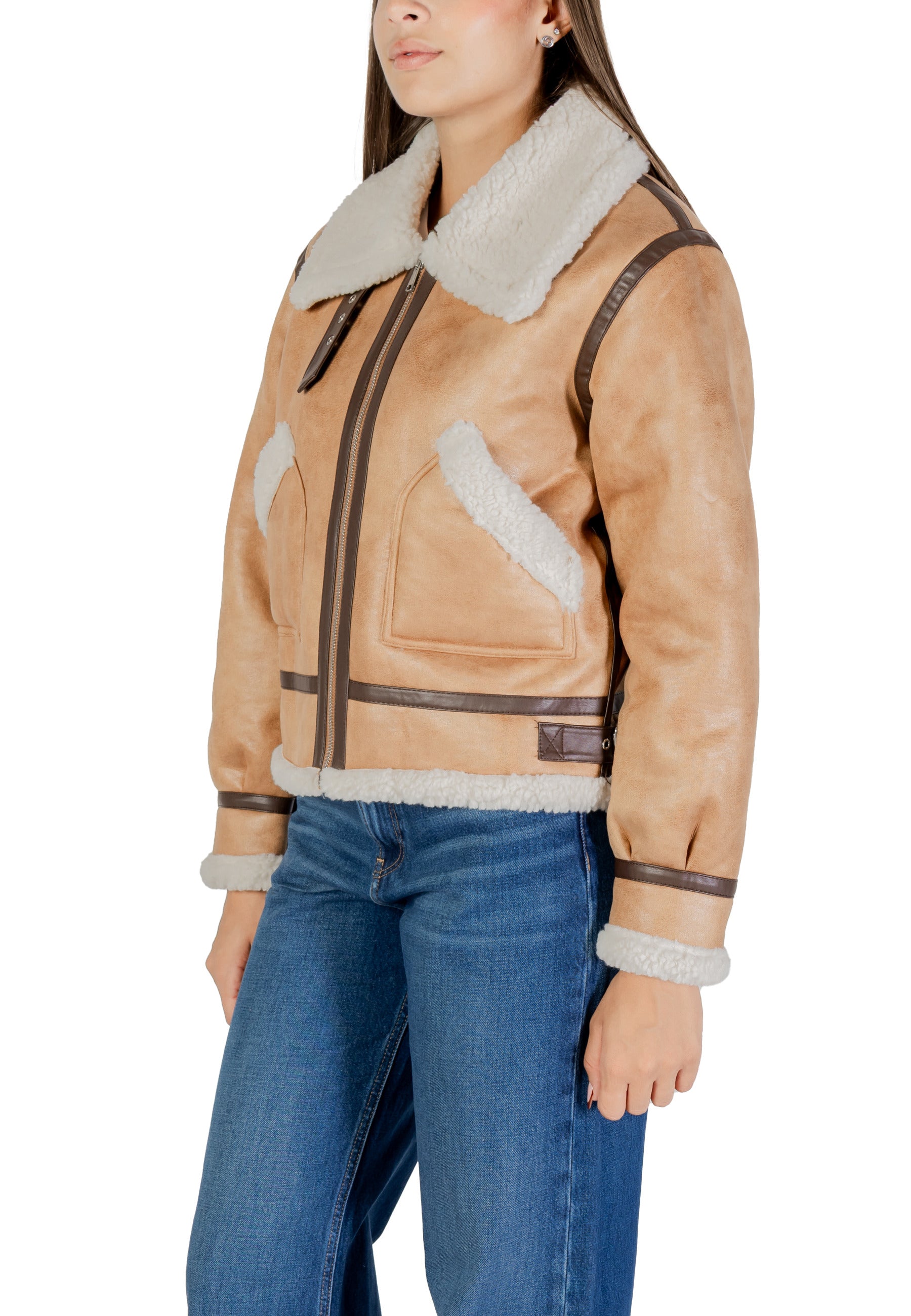 Choral Vêtement femme Jaquettes — beige