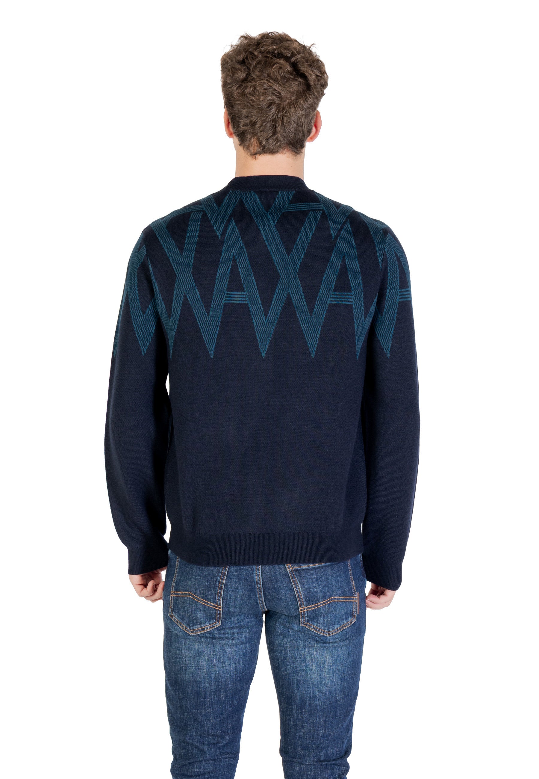 Armani Exchange Pull homme — blue