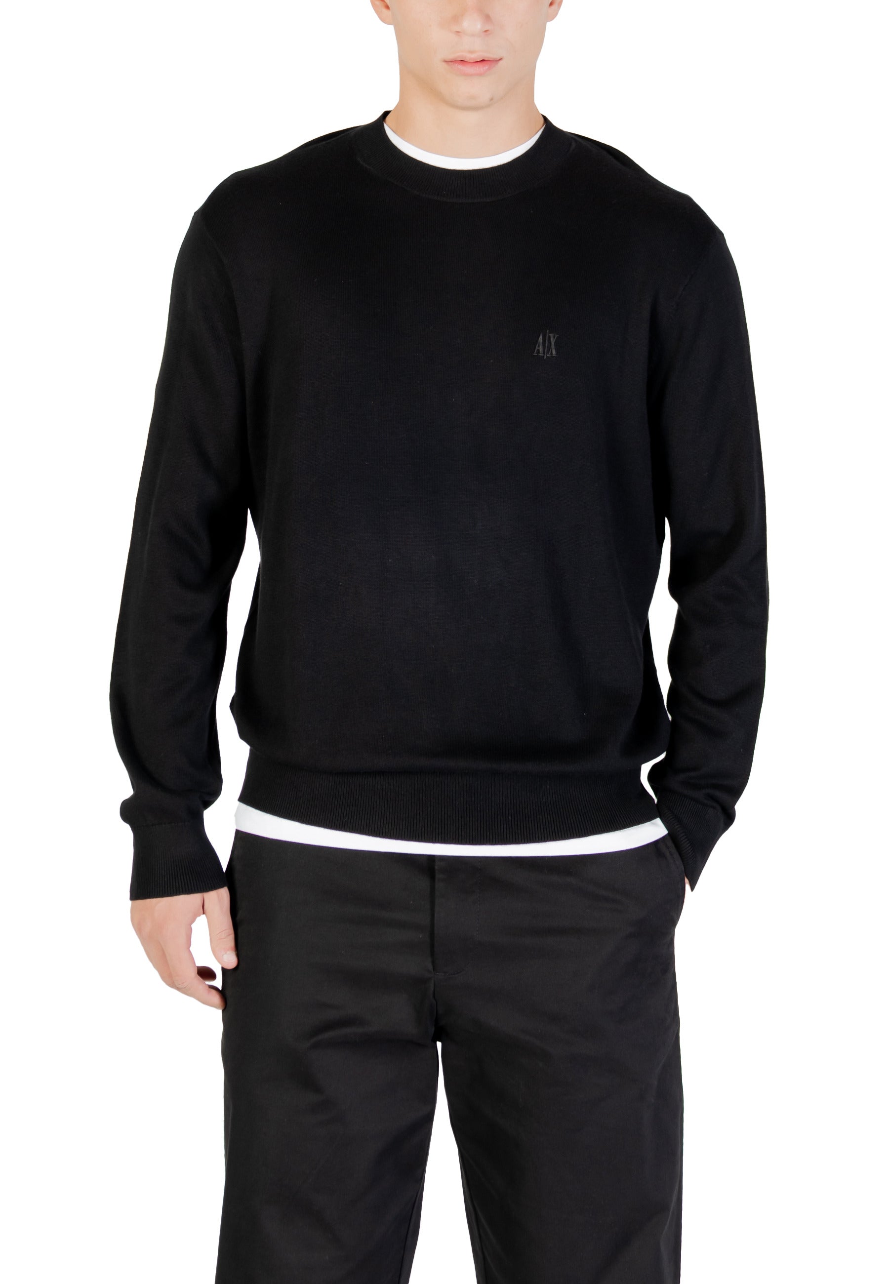 Armani Exchange Pull homme — black