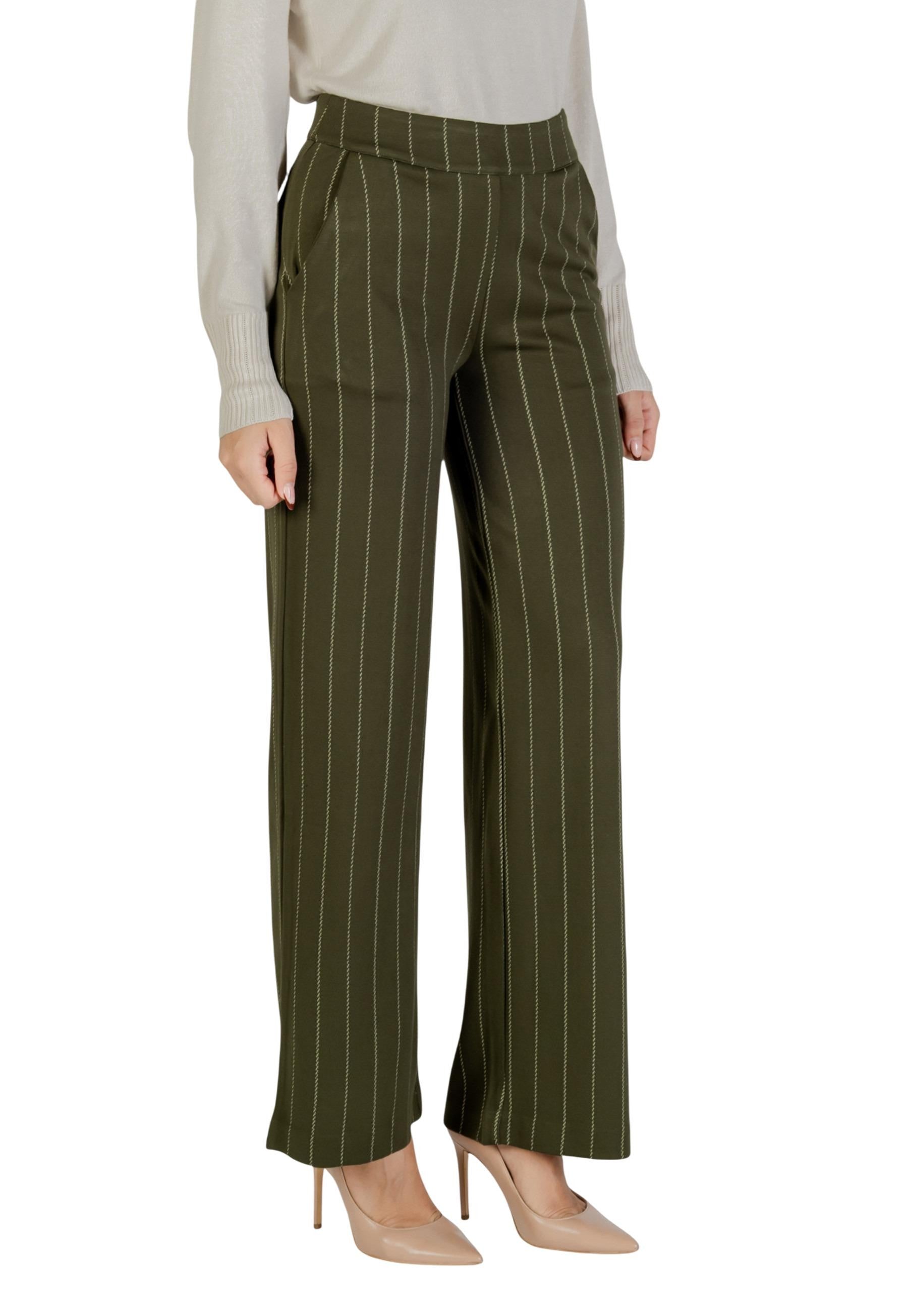 Ichi Pantalon femme Pantalons — green