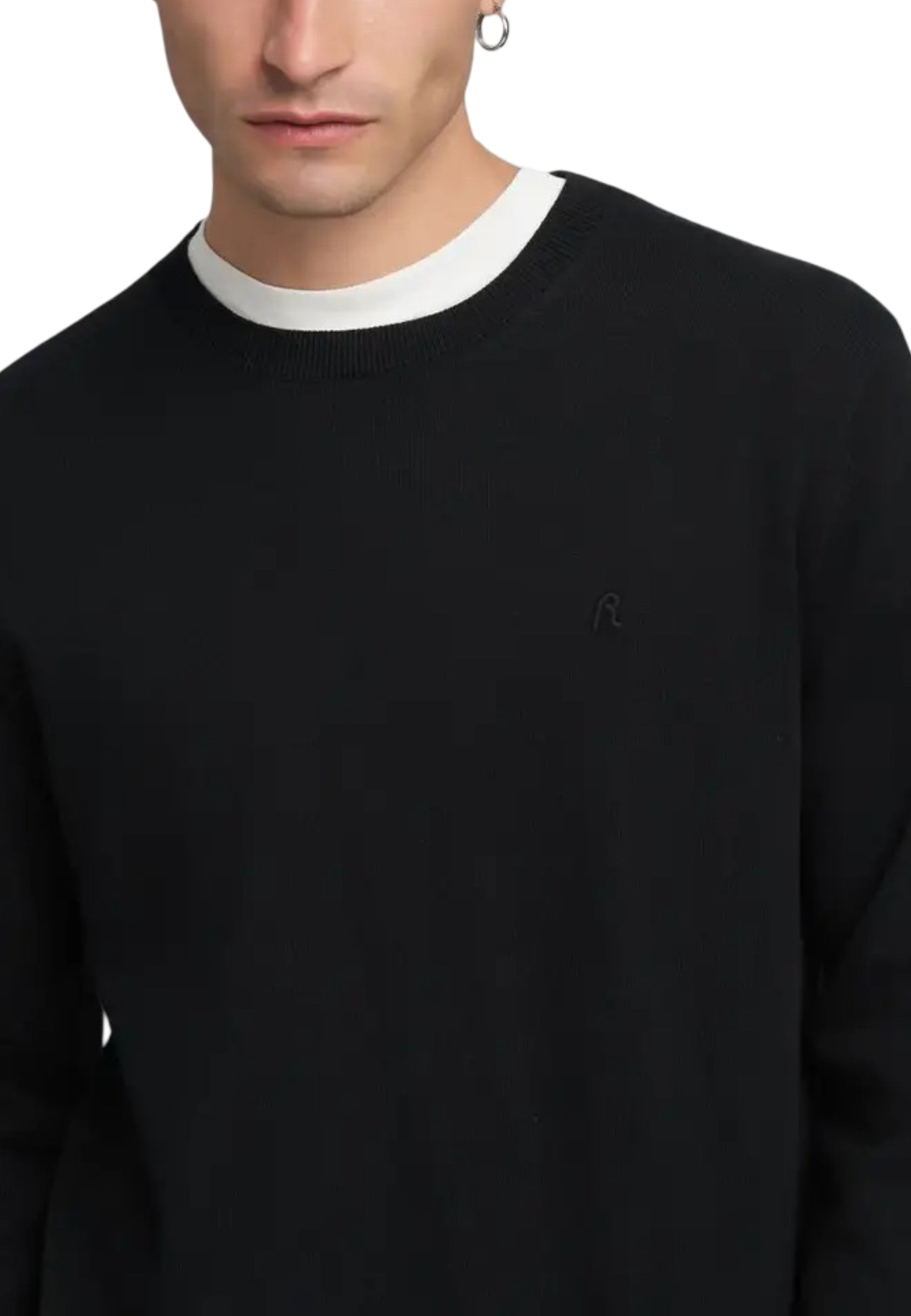 Replay Pull homme — black