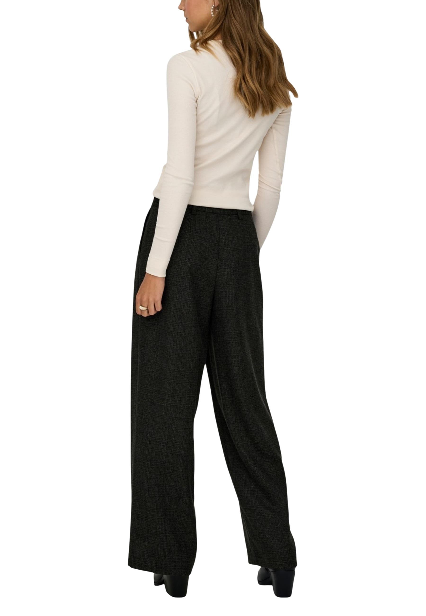 Jacqueline De Yong Pantalon femme Pantalons — black