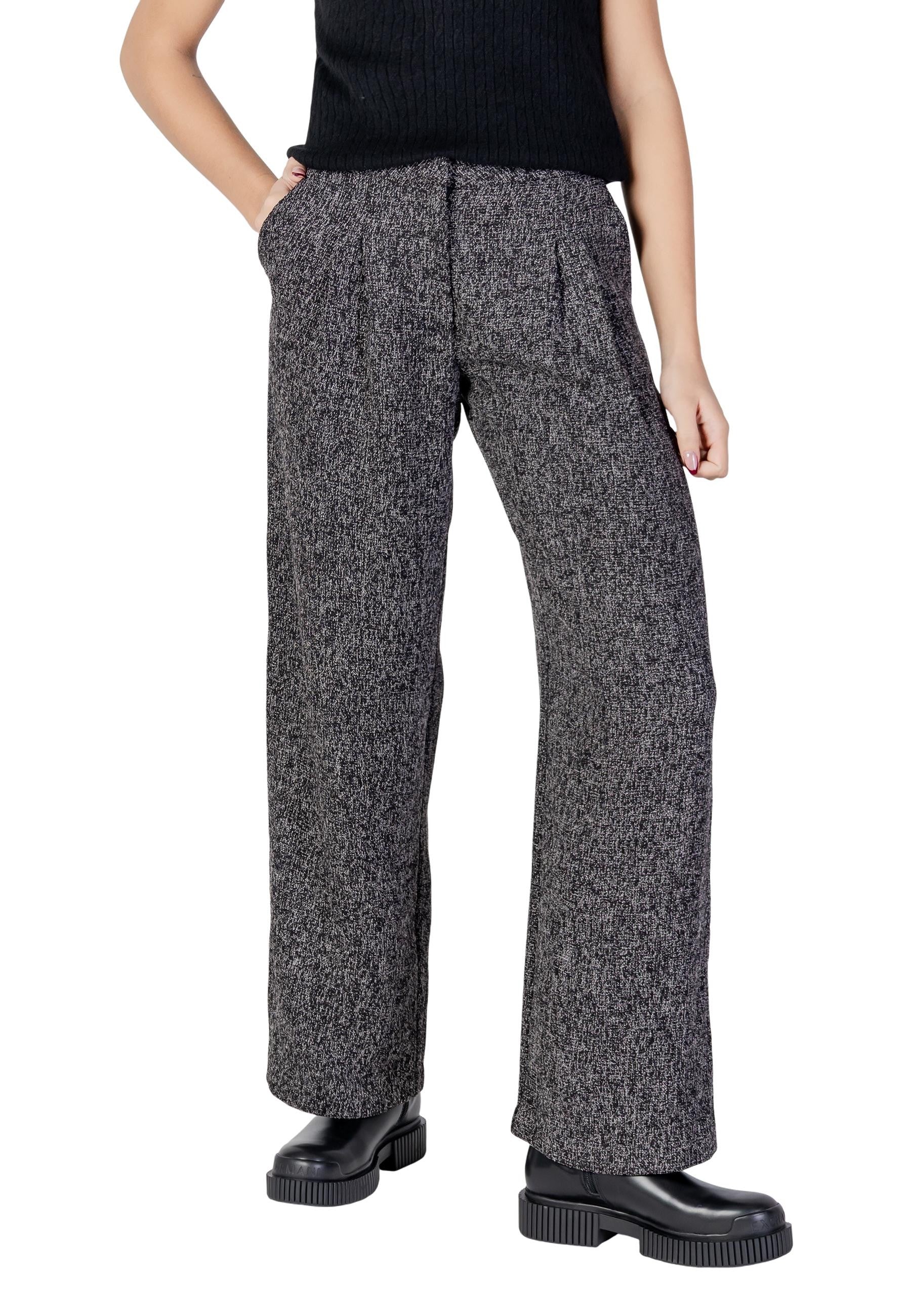 Jacqueline De Yong Pantalon femme Pantalons — black