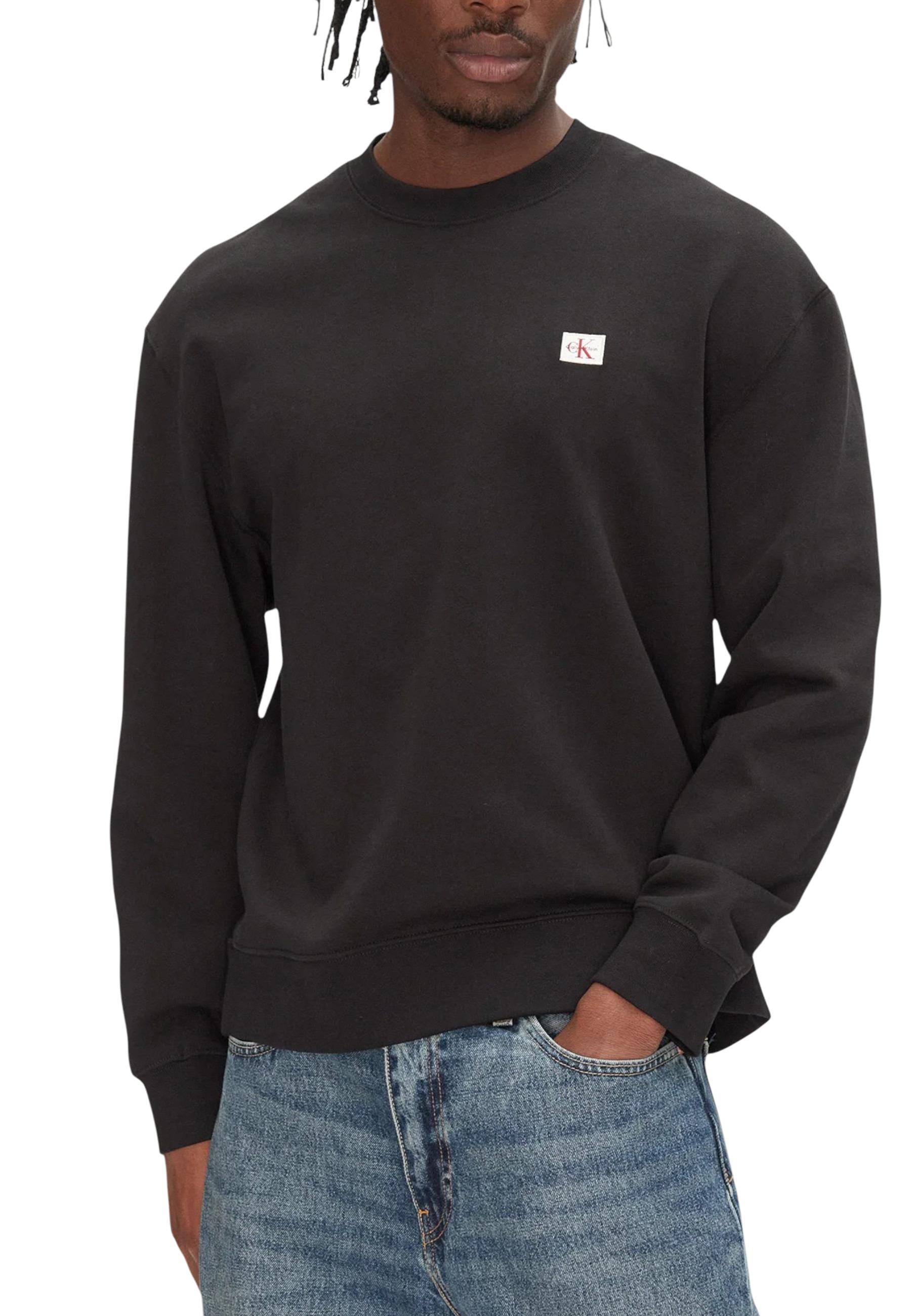 Calvin Klein Jeans Sweat homme Sweatshirts — black