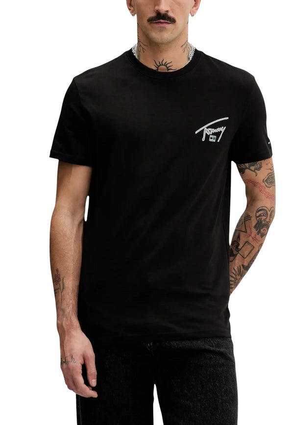 Tommy Hilfiger Jeans T-shirt homme — black
