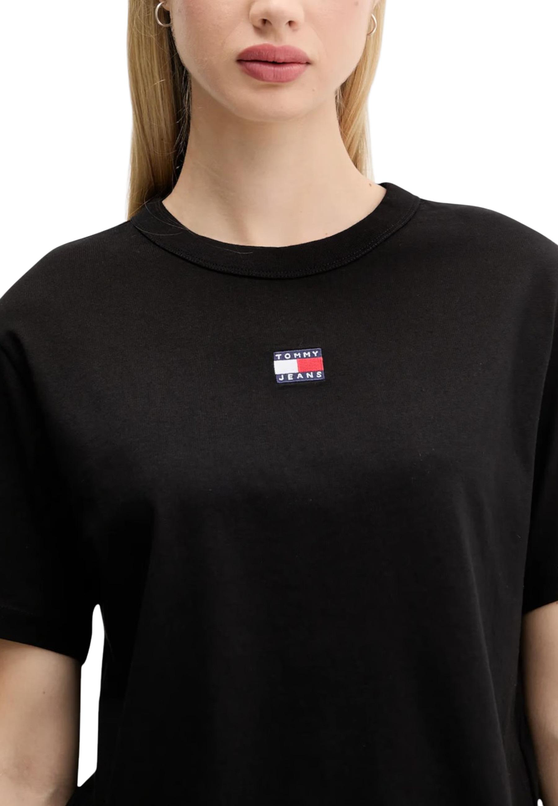 Tommy Hilfiger Jeans T-shirt femme — black