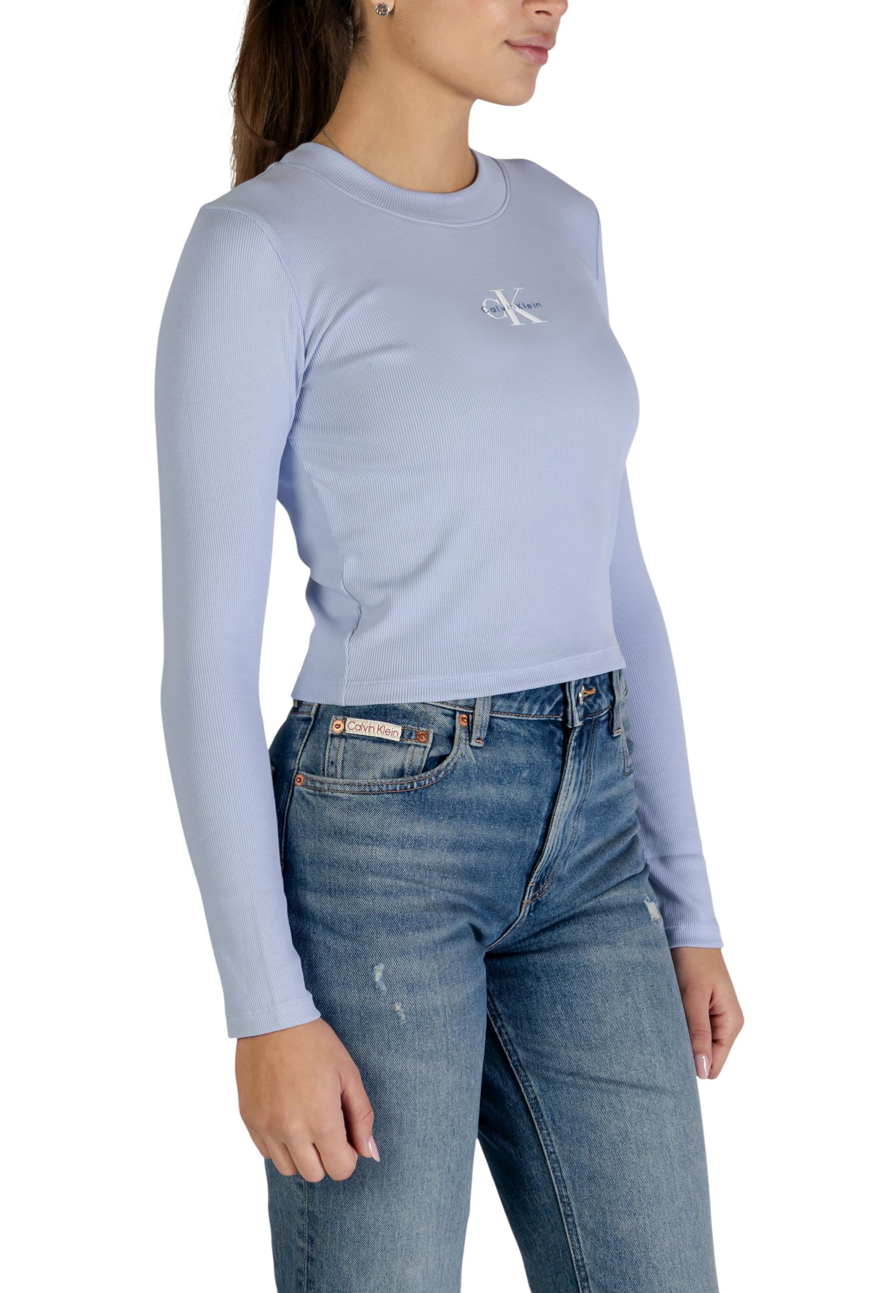 Calvin Klein Jeans T-shirt femme — light blue