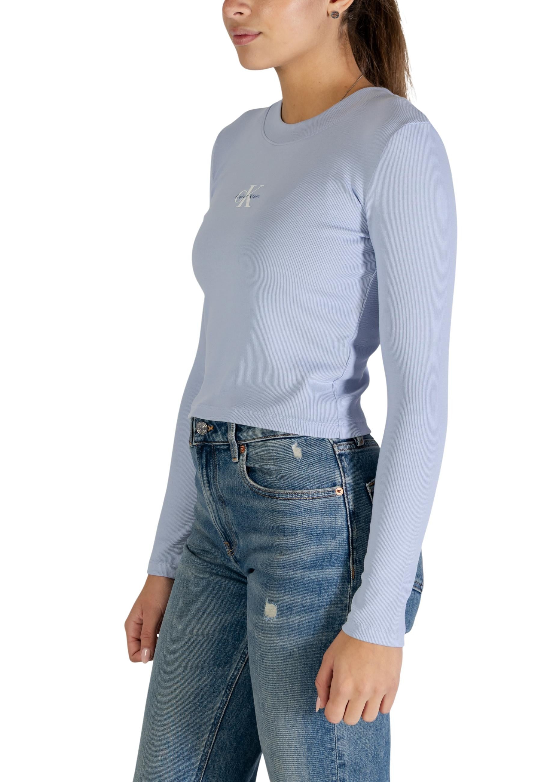 Calvin Klein Jeans T-shirt femme — light blue