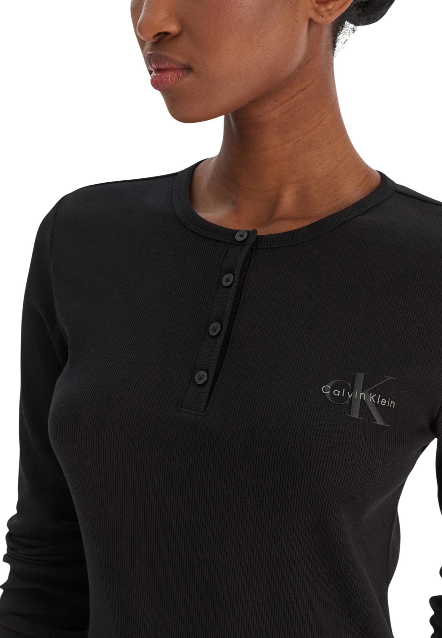 Calvin Klein Jeans Pull femme — black