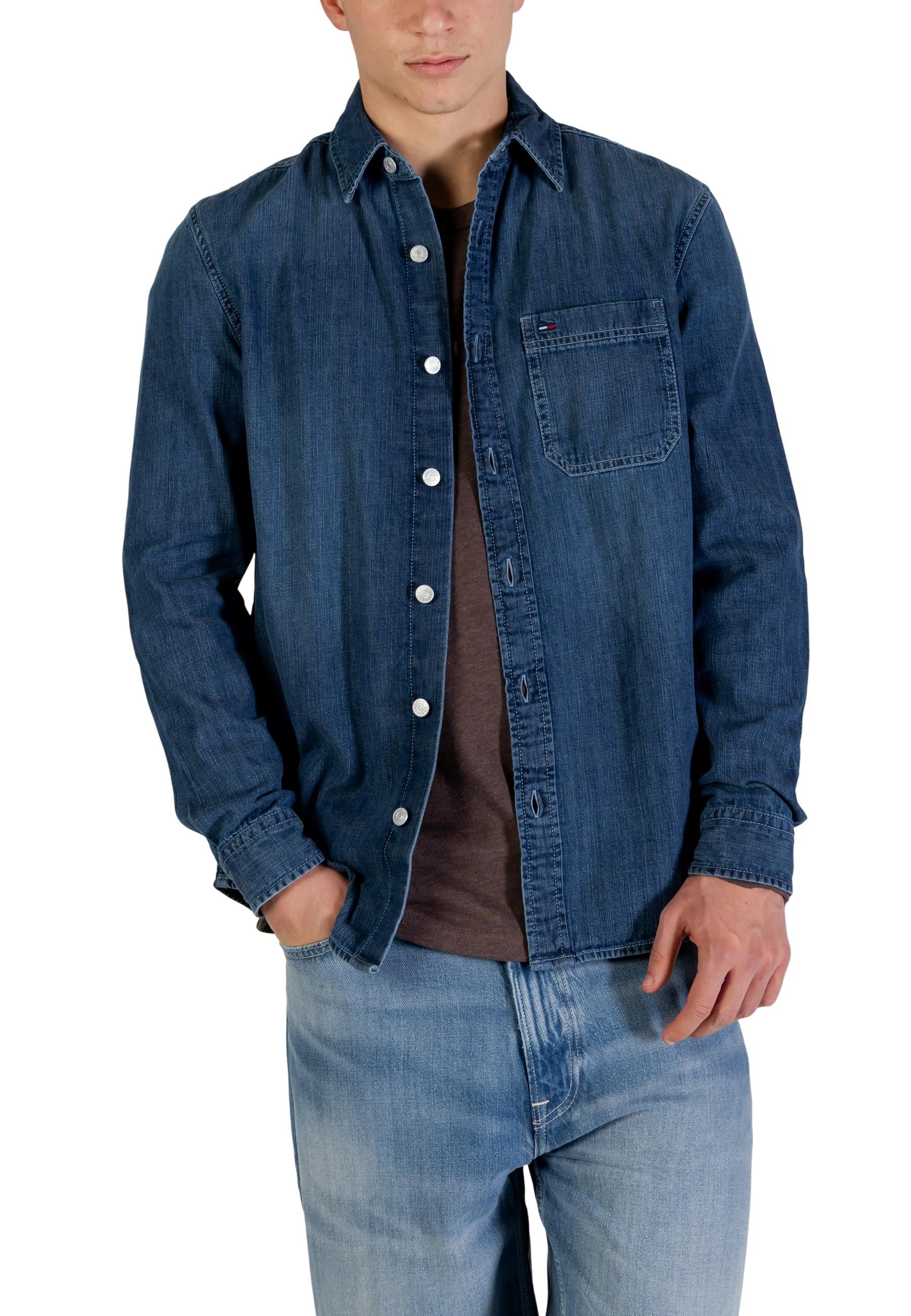 Tommy Hilfiger Jeans Chemise homme Chemises — blue