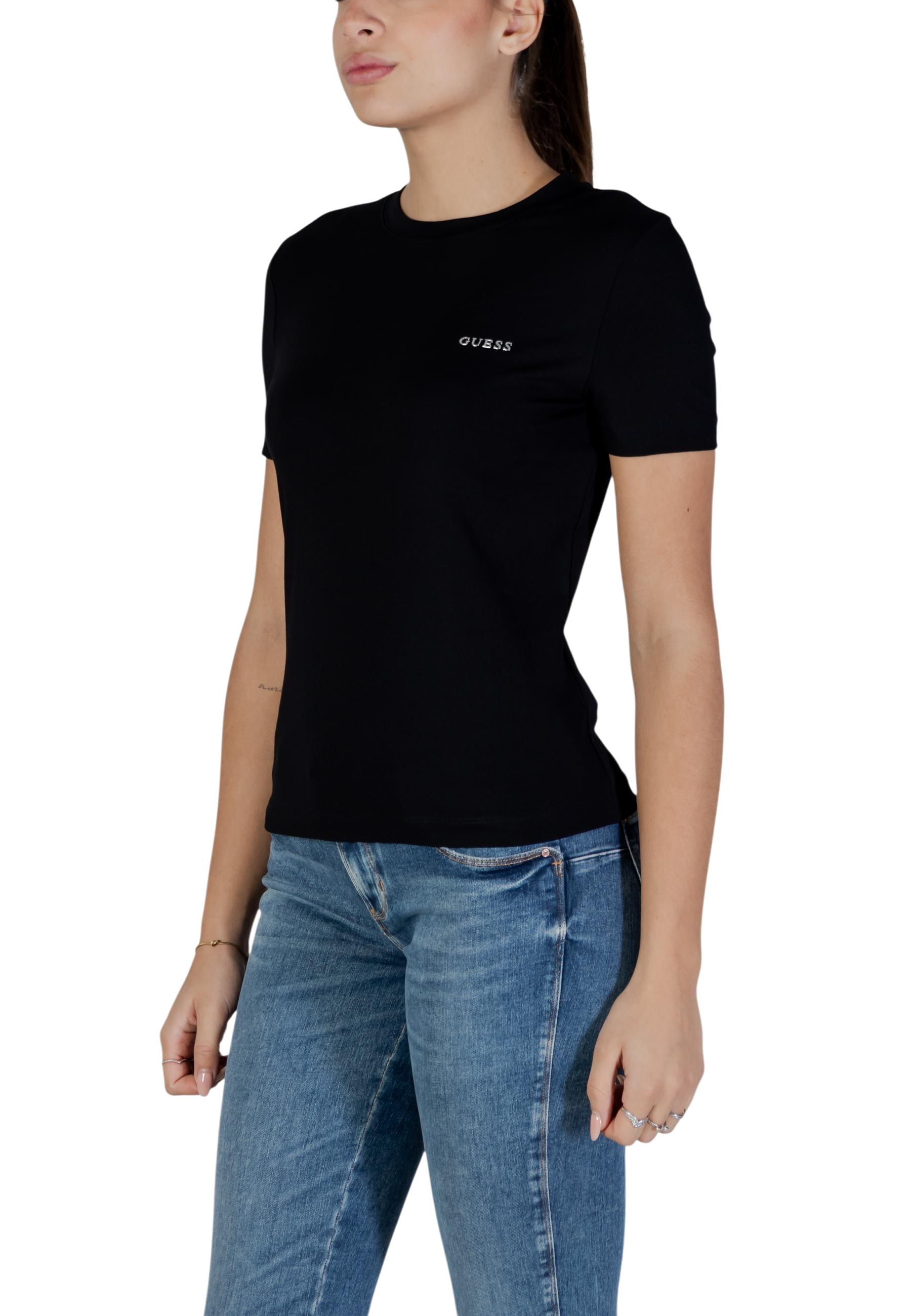 Guess Active T-shirt femme — black