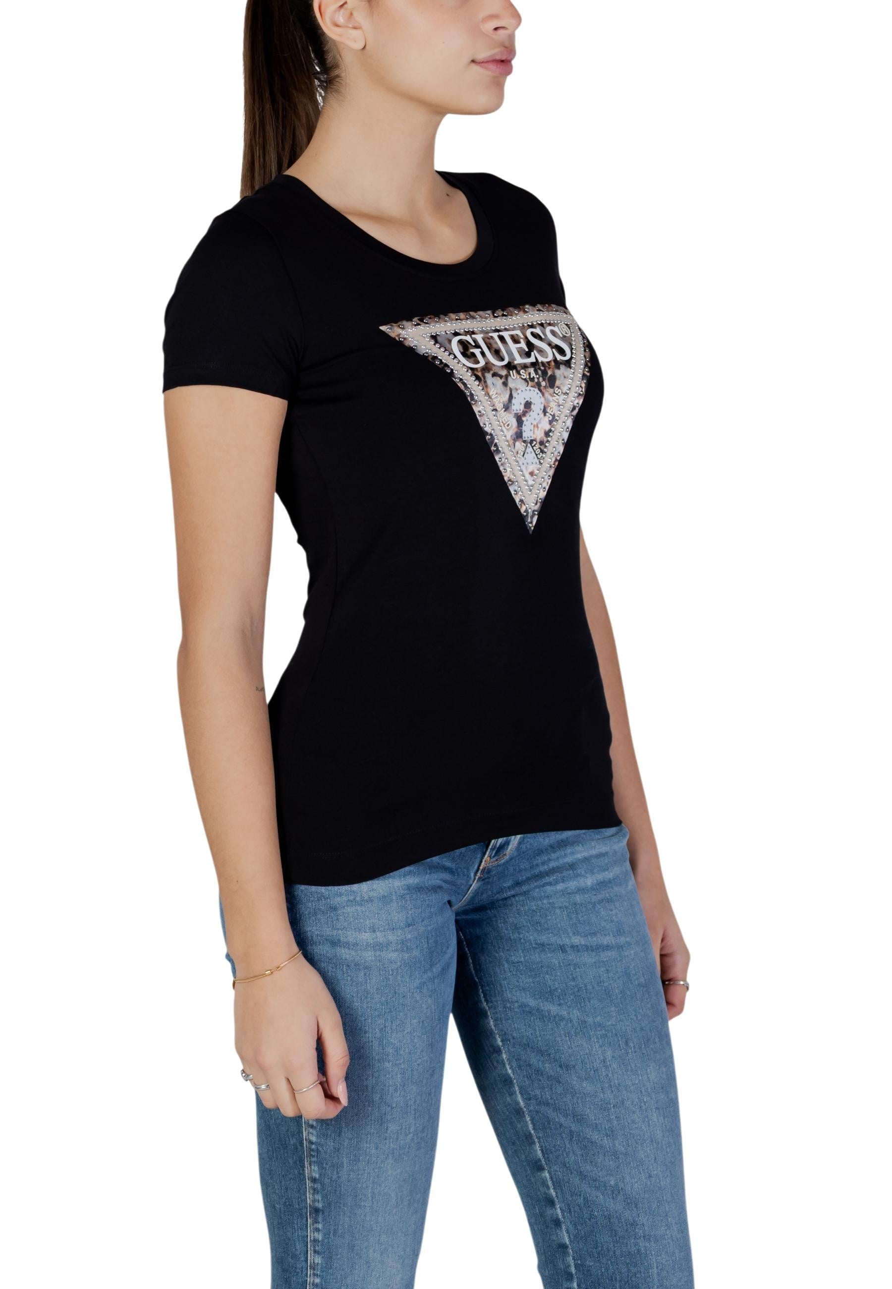Guess T-shirt femme — black
