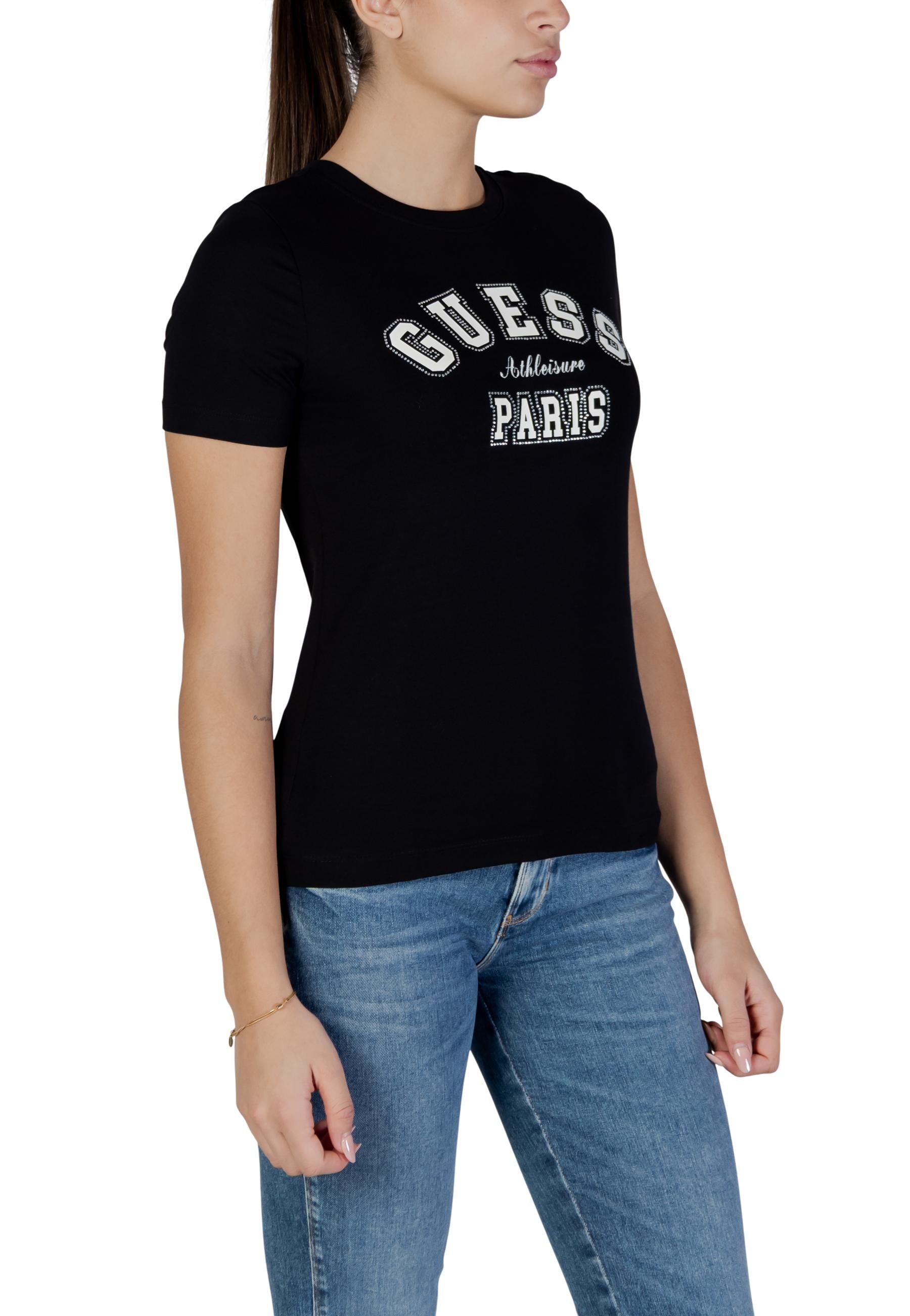 Guess Active T-shirt femme — black