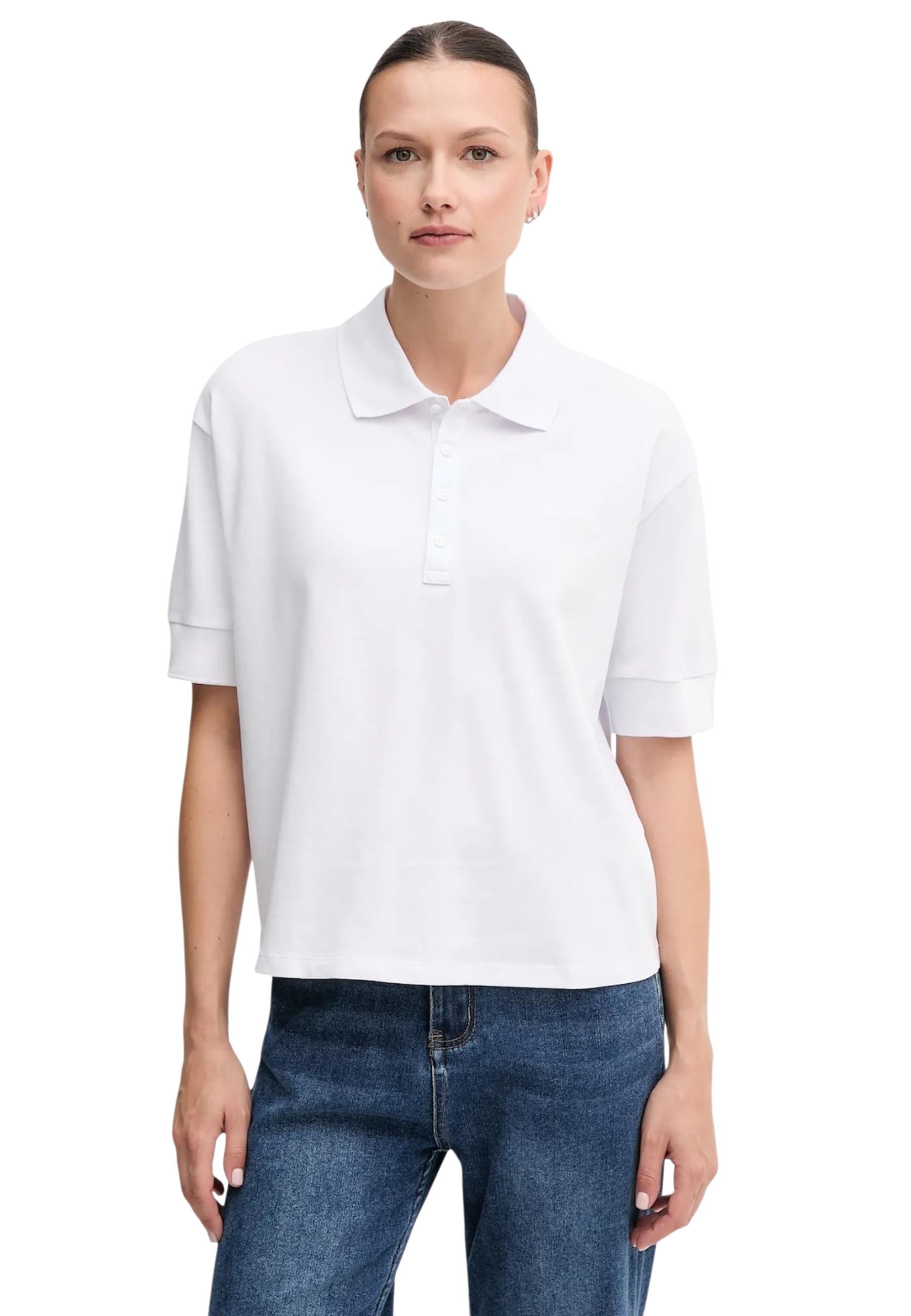 Armani Exchange Polo femme — white