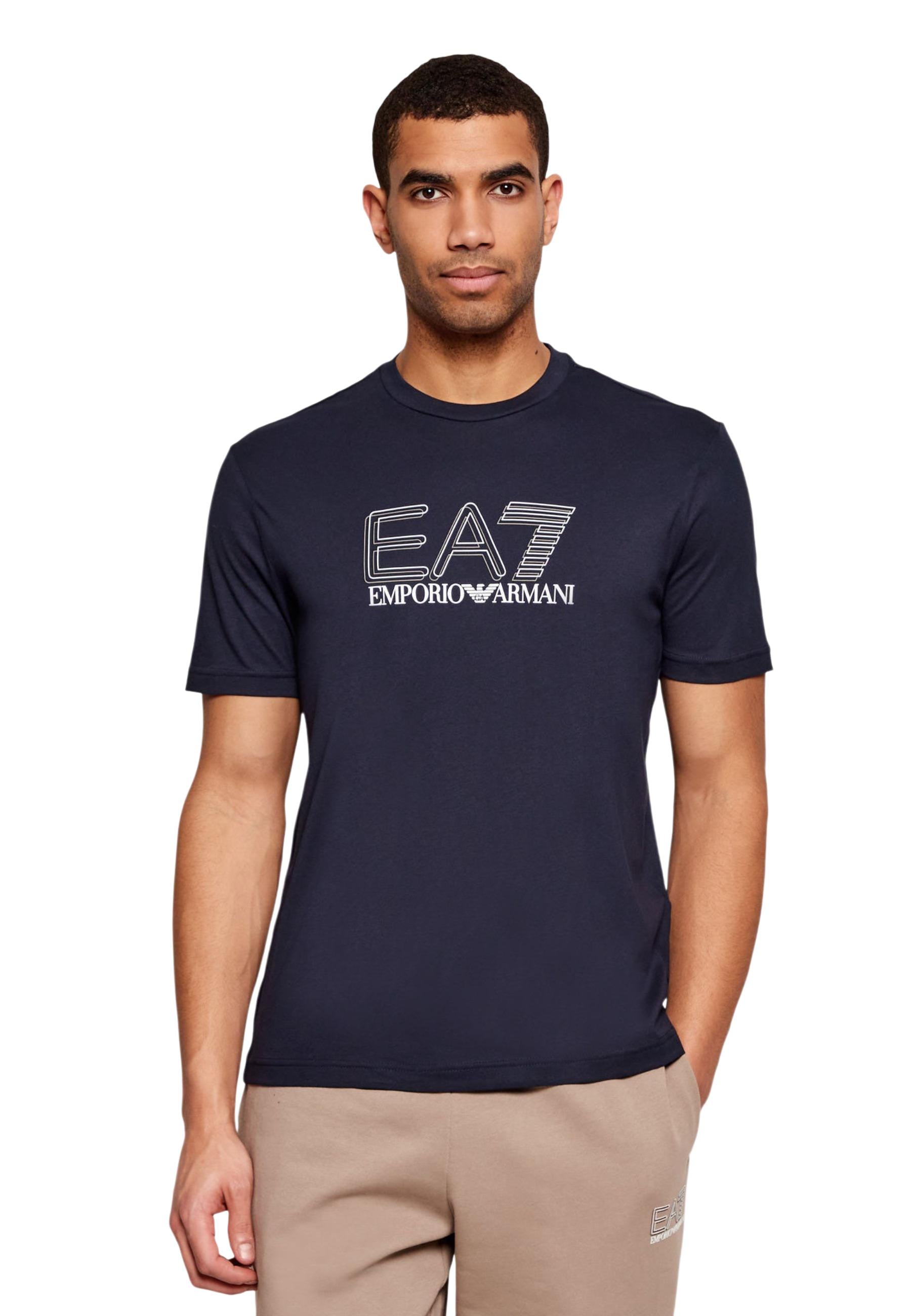 Ea7 T-shirt homme — blue