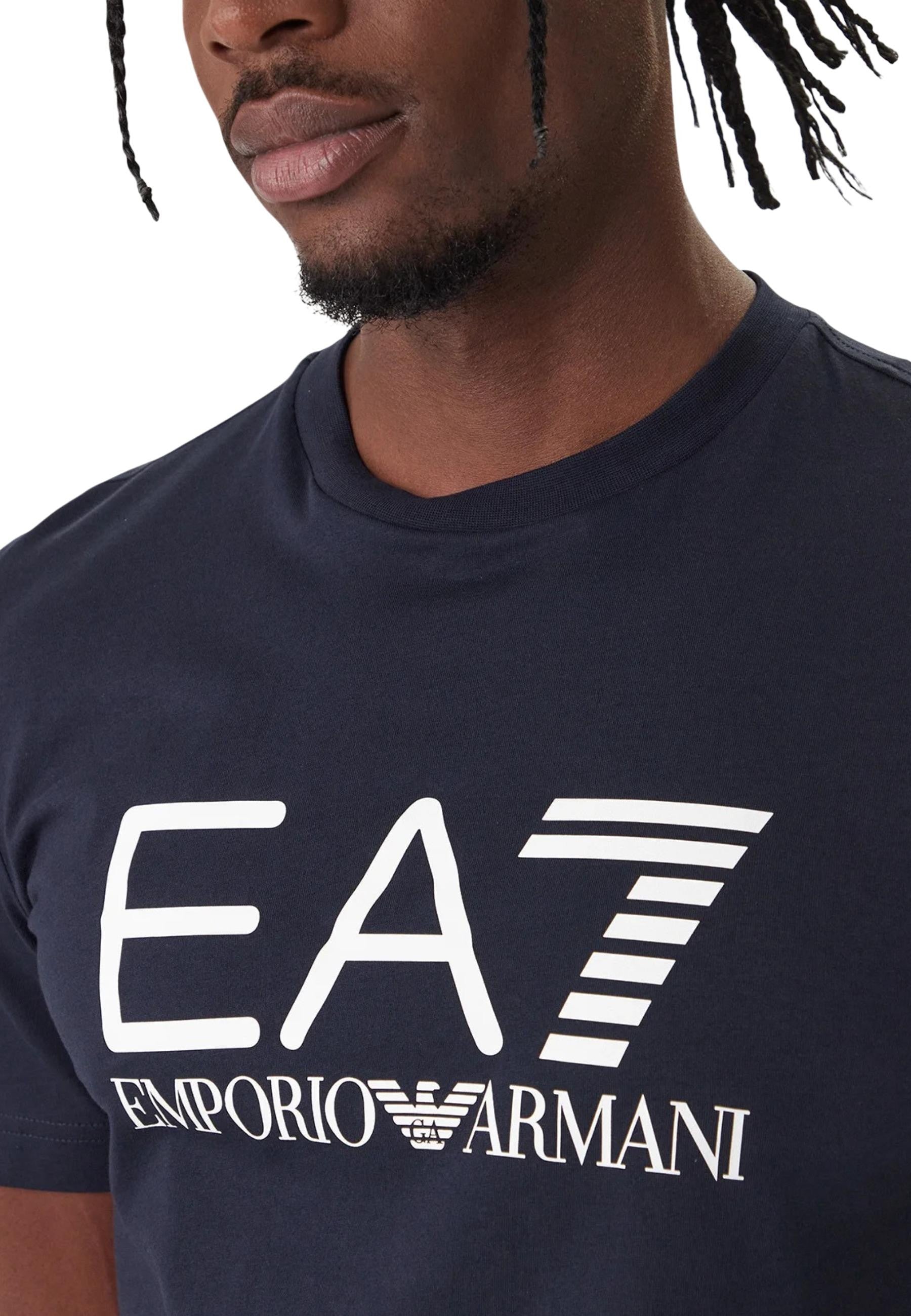 Ea7 T-shirt homme — blue